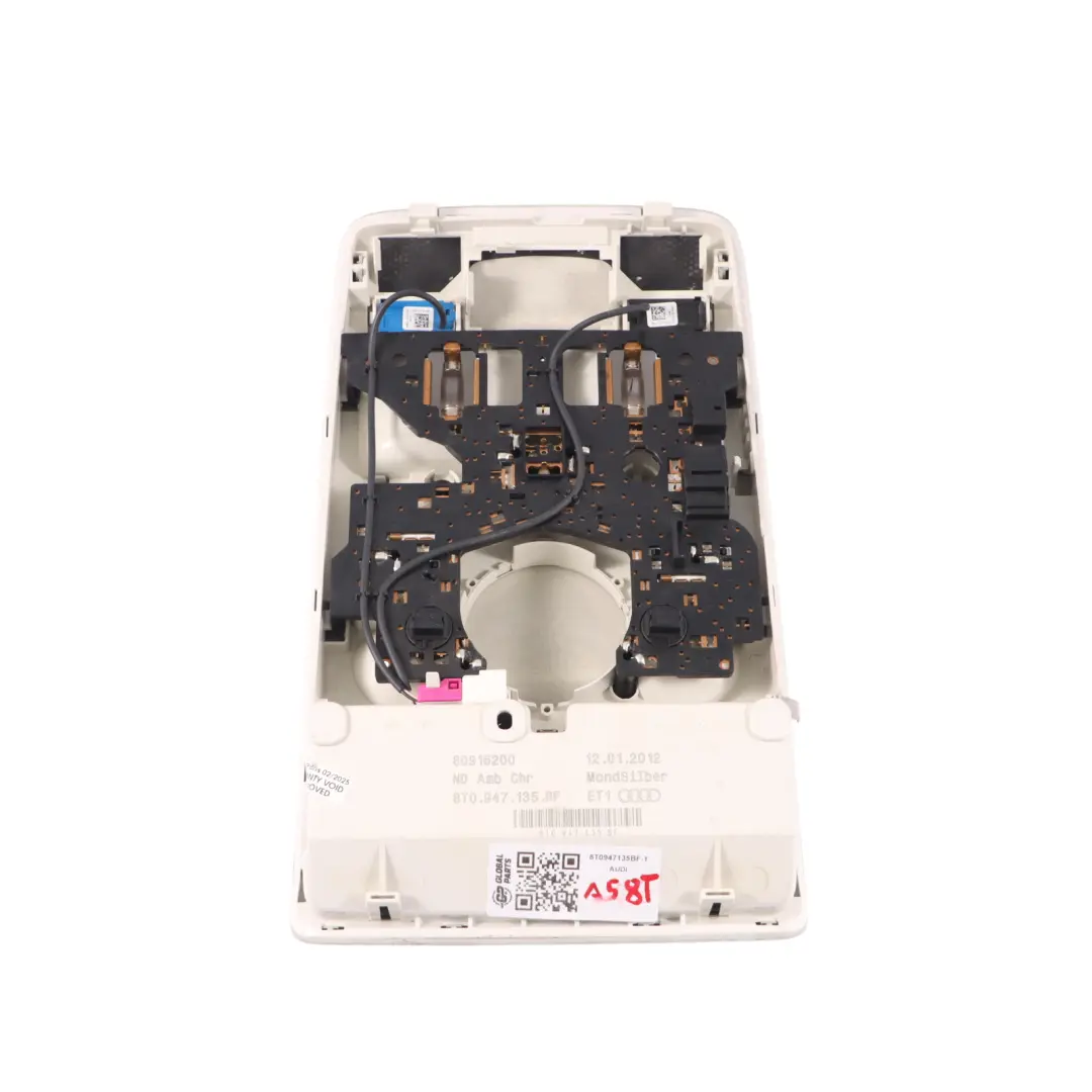 Audi A5 8T Front Headliner Roof Interior Courtesy Reading Light Lamp - SKU 8T0947135BF-1 - Part number 8T0947135BF