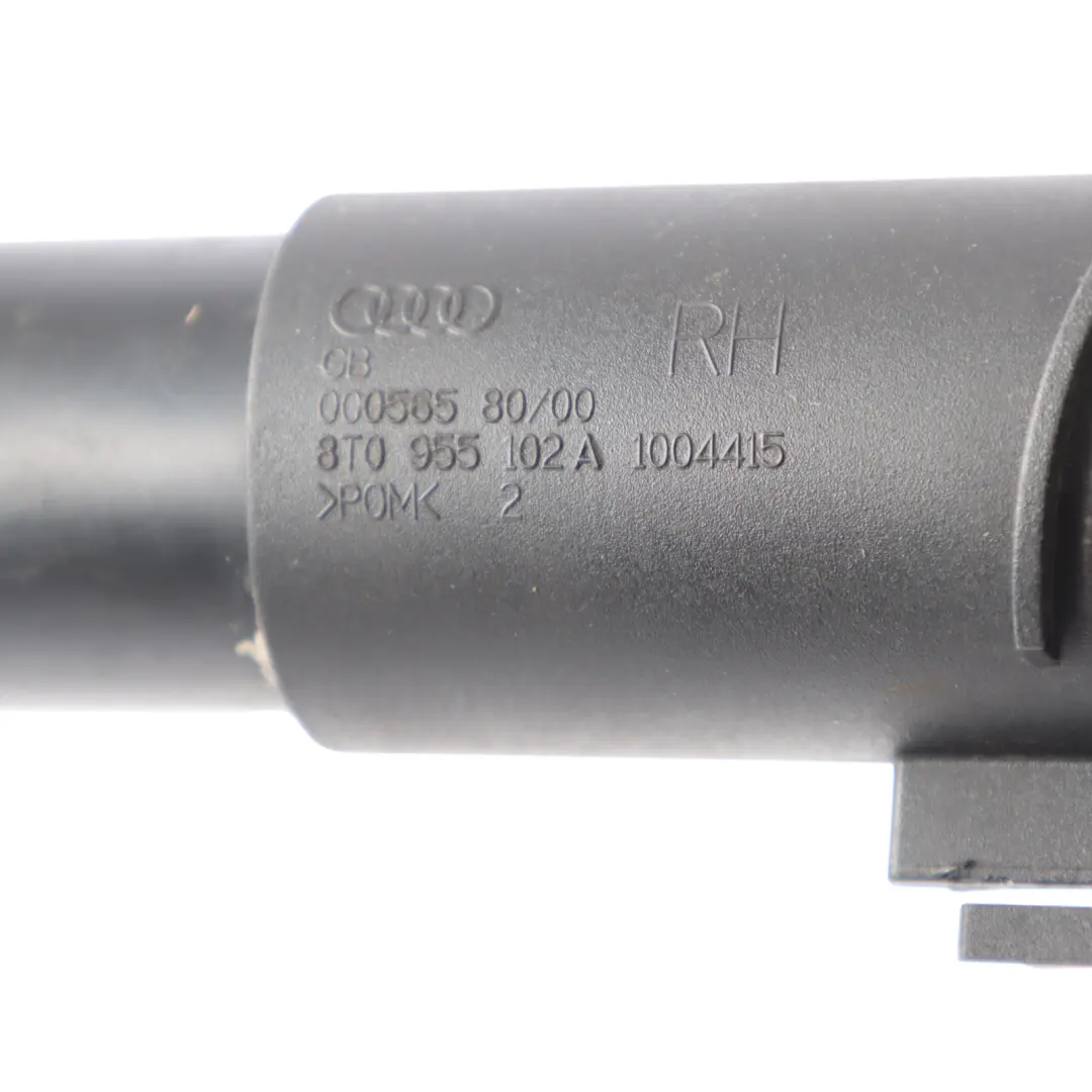 Audi S5 8T Front Lamp Headlight Washer Nozzle Jet Right O/S - SKU 8T0955102A - Part number 8T0955102A