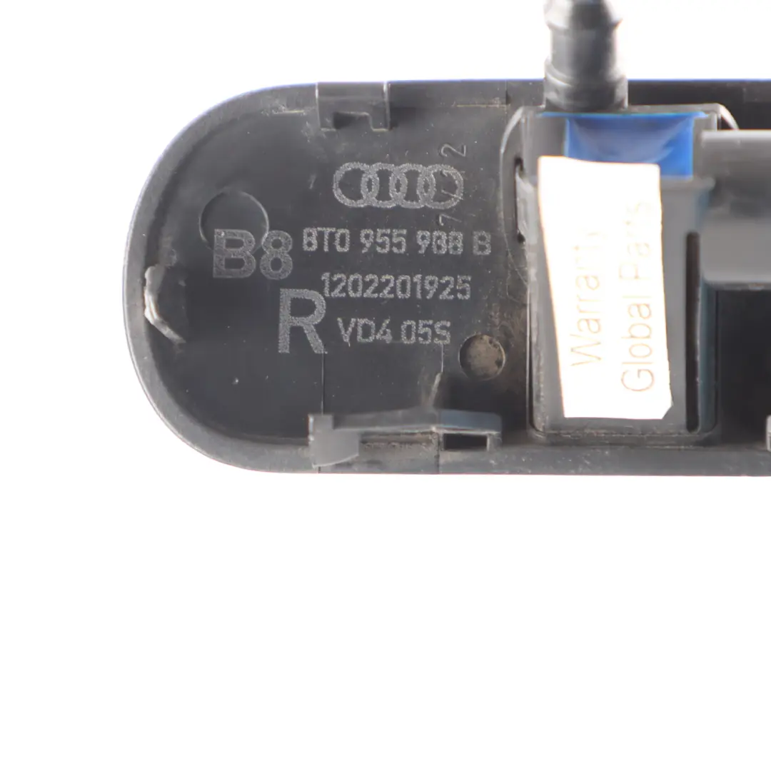 Windscreen Washer Jet Front Left Right N/O/S Spray to Audi A5 8T A4 B8 with Part number 8T0955987B Audi A5 8T A4 B8 Windscreen Washer Jet Front Left Right N/O/S Spray - SKU 8T0955987B-1 - Part number 8T0955987B