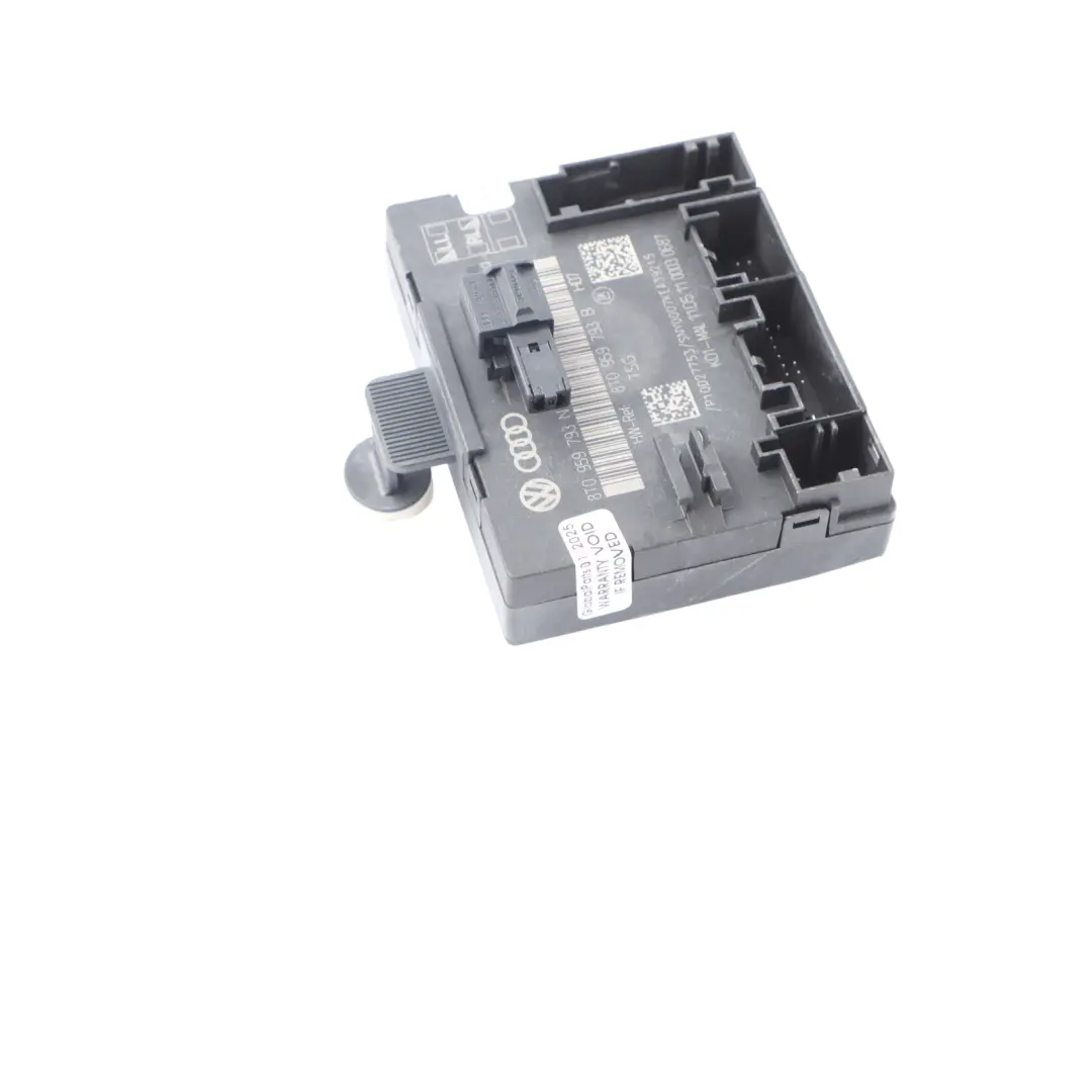 Steuergerät Modul Tür Vorne Fahrerseite für Audi A4 B8 mit Teilenummer 8T0959793N Audi A4 B8 Steuergerät Modul Tür Vorne Fahrerseite - SKU 8T0959793N - Teilenummer 8T0959793N