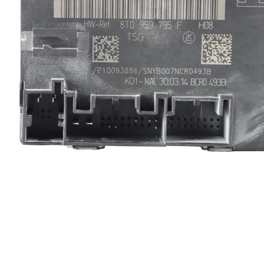  Module De Lève-Vitre Audi A5 8F Unité Commande Arrière Gauche Droite - SKU 8T0959795F - Numéro de pièce 8T0959795F