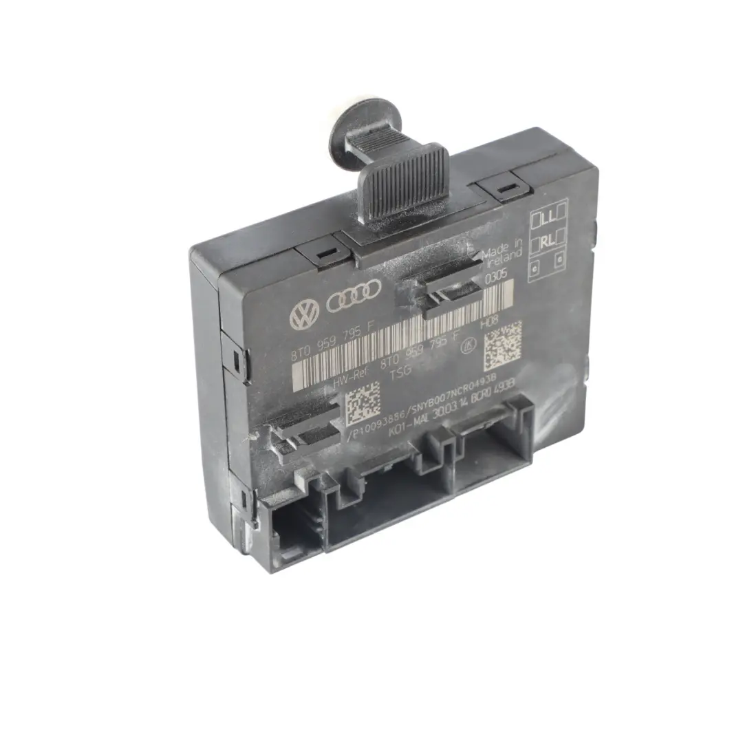 Audi A5 8F Elevalunas Módulo Unidad Control Trasero Izquierdo Derecho - SKU 8T0959795F - Número de pieza 8T0959795F