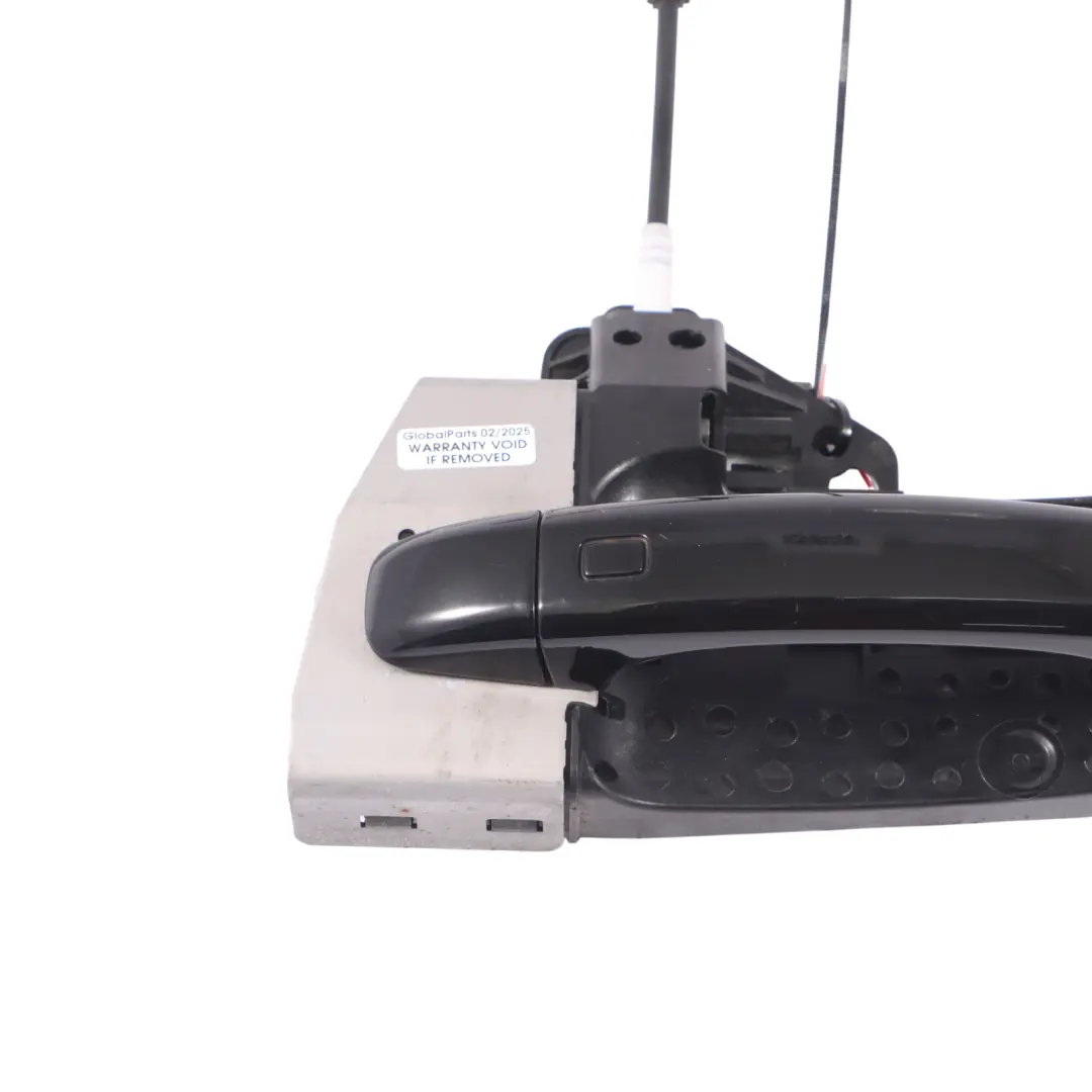 Audi A1 8X Door Handle Bracket Mount Front Left N/S Brilliant Black - Y9B - SKU 8T1837885B-BBL - Part number 8T1837885B