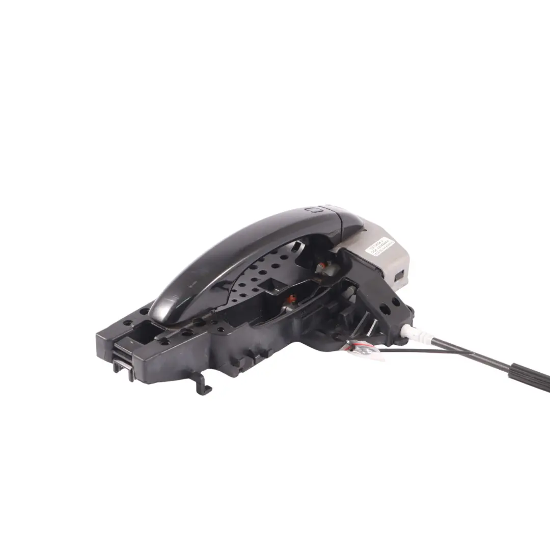 Audi A1 8X Support de poignée de porte avant gauche Noir brillant - Y9B - SKU 8T1837885B-BBL - Numéro de pièce 8T1837885B