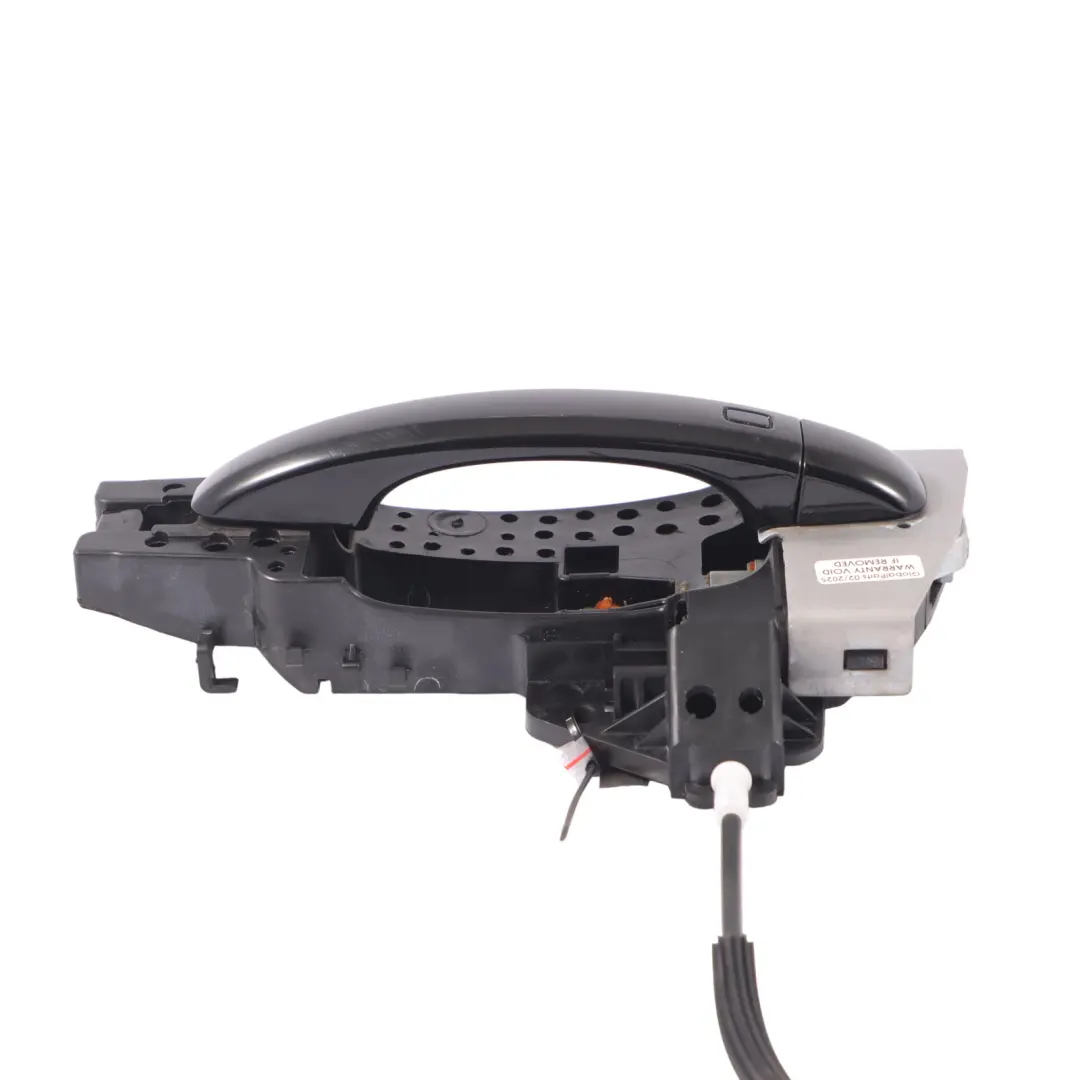 Audi A1 8X Tür Griff Halterung Vorne Links Brilliant Schwarz - Y9B - SKU 8T1837885B-BBL - Teilenummer 8T1837885B