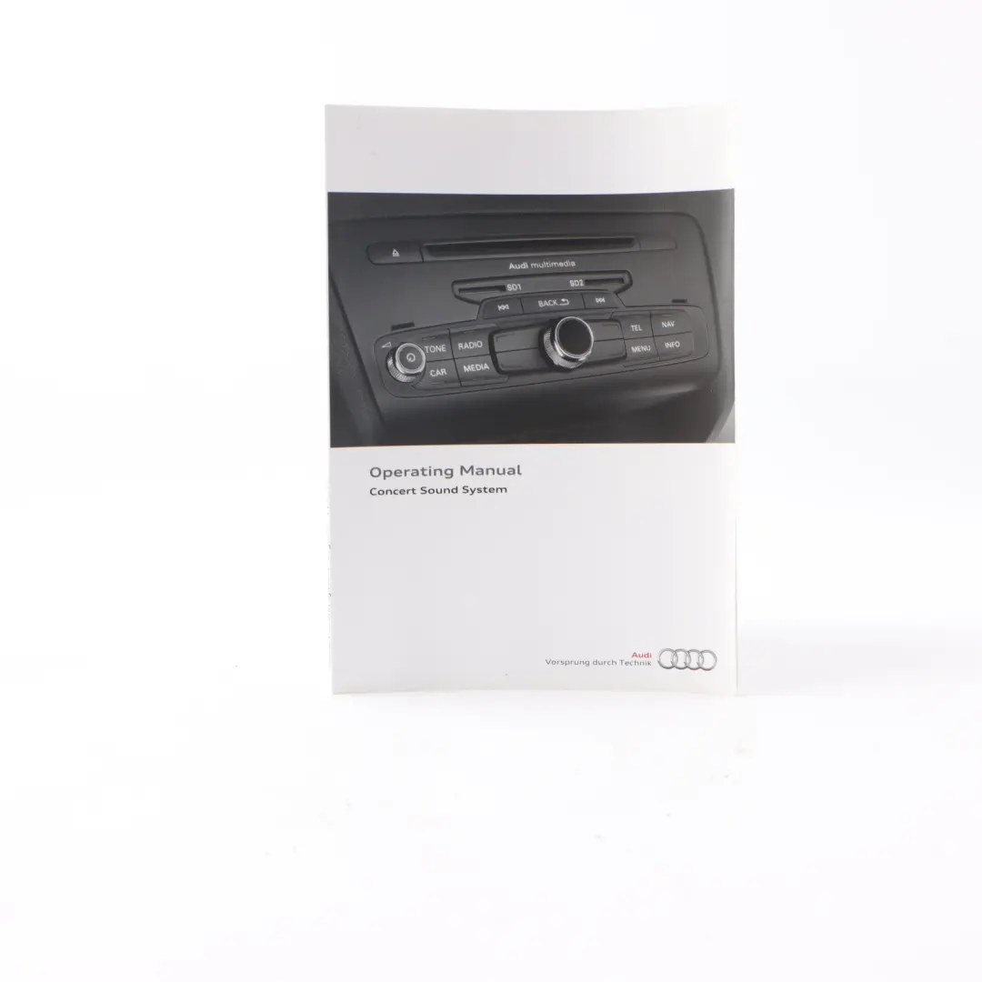Audi Q3 8U Owner's Handbook Book Booklet Instructions Manual Case - SKU 8U0012720AA - Part number 8U0012720AA