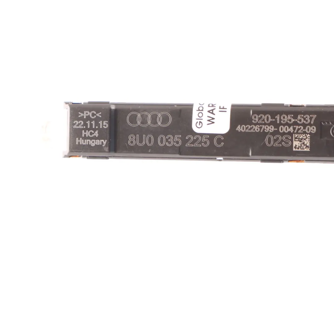 Unité De Commande Du Module D'Amplificateur D'Antenne pour Audi Q3 8U à propos du numéro de pièce 8U0035225C Audi Q3 8U Unité De Commande Du Module D'Amplificateur D'Antenne - SKU 8U0035225C - Numéro de pièce 8U0035225C