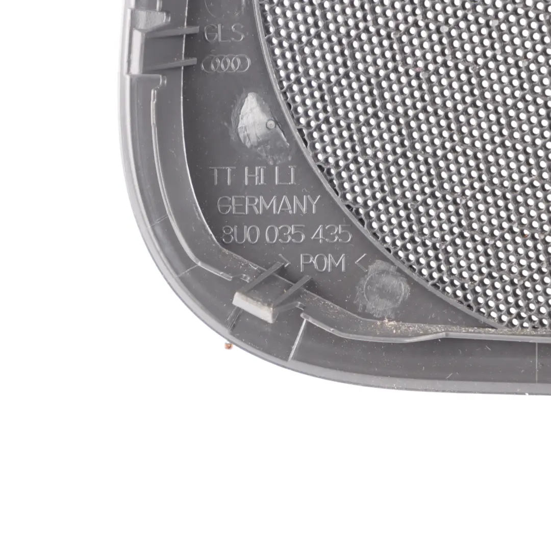 Audi Q3 8U Cache Haut Parleur Panneau Garniture Porte Arrière Gauche - SKU 8U0035435 - Numéro de pièce 8U0035435