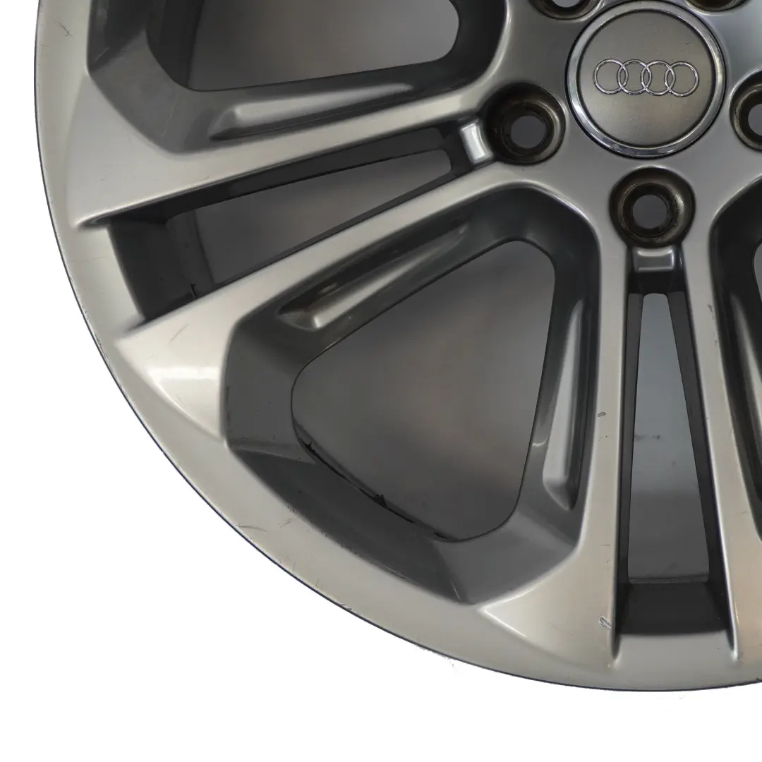 Grey Alloy Wheel Rim 19" ET:36 8,5J Double Star Spoke to Audi Q3 8U with Part number 8U0601025AD Audi Q3 8U Grey Alloy Wheel Rim 19" ET:36 8,5J Double Star Spoke - SKU 8U0601025AD-1 - Part number 8U0601025AD