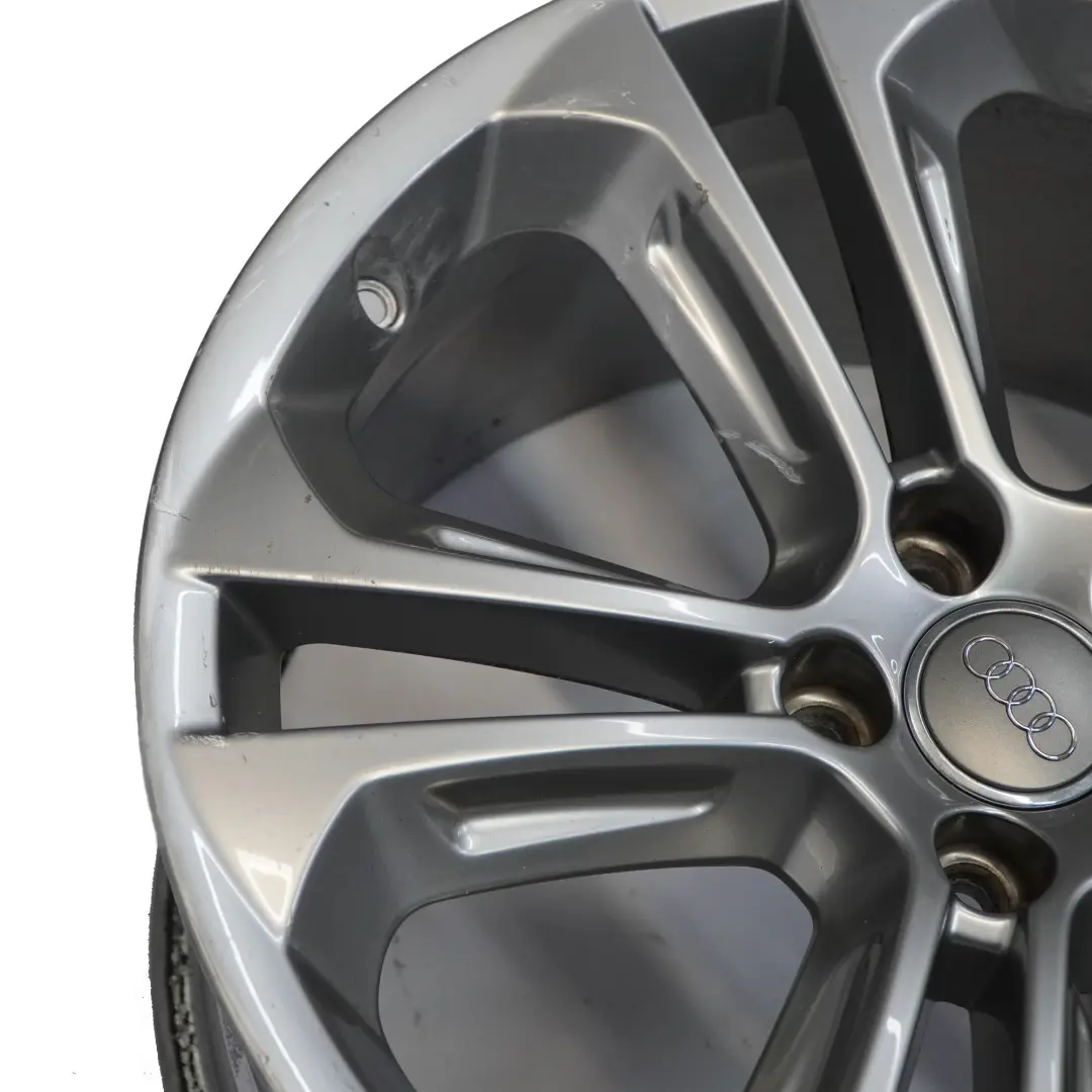 Jante En Alliage Gris 19" ET:36 8,5J Double Star Spoke pour Audi Q3 8U à propos du numéro de pièce 8U0601025AD Audi Q3 8U Jante En Alliage Gris 19" ET:36 8,5J Double Star Spoke - SKU 8U0601025AD-1 - Numéro de pièce 8U0601025AD