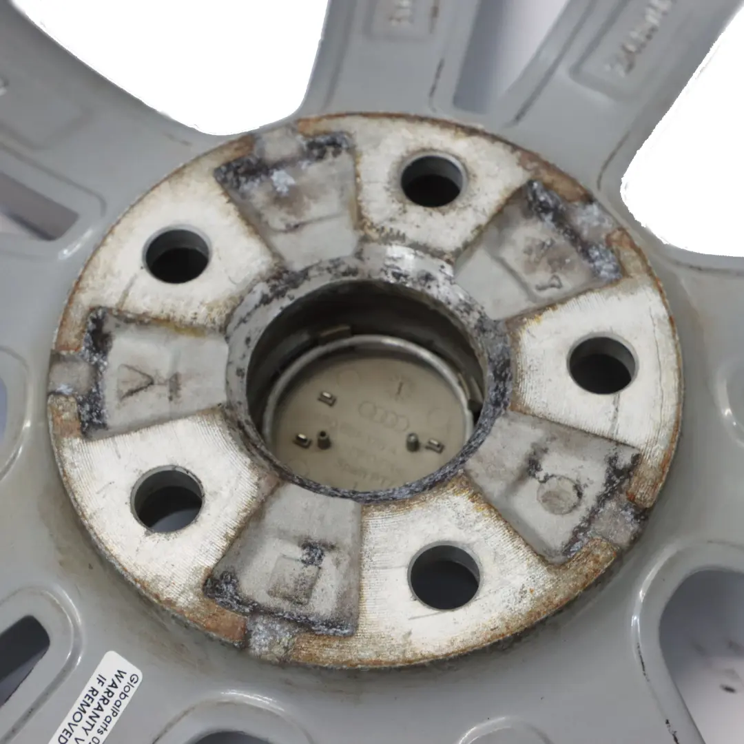 Audi Q3 8U Silver Alloy Wheel Rim 19" ET:36 8,5J Double Star Spoke - SKU 8U0601025AD-2 - Part number 8U0601025AD