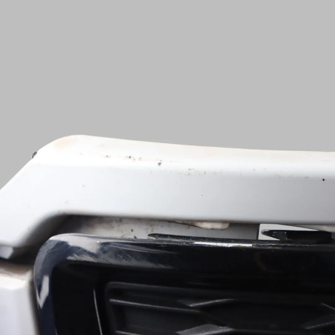 Front Bumper Corner Grill Left N/S Glacier White Pearl S9R to Audi Q3 8U with Part number 8U0807065N Audi Q3 8U Front Bumper Corner Grill Left N/S Glacier White Pearl S9R - SKU 8U0807065N-MGW - Part number 8U0807065N