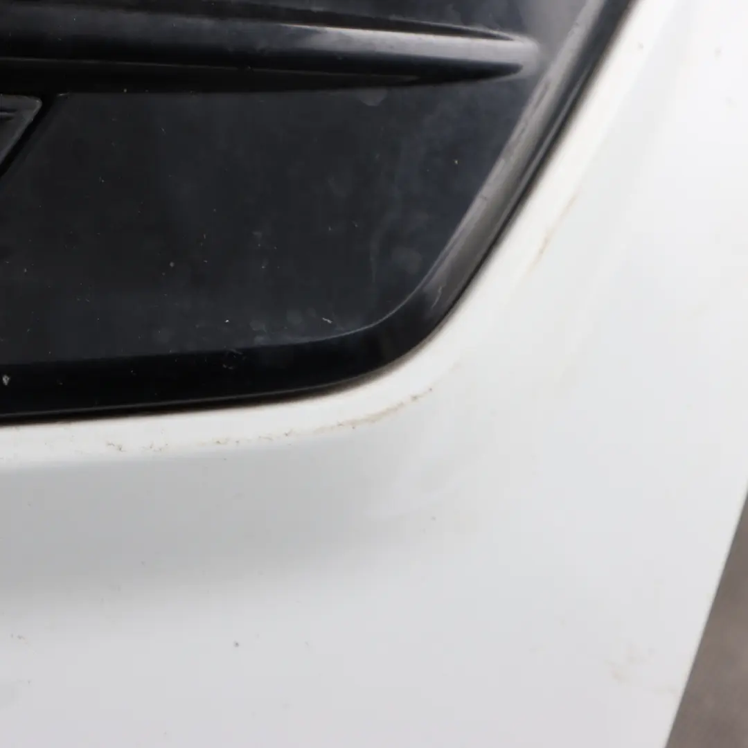 Front Bumper Corner Grill Left N/S Glacier White Pearl S9R to Audi Q3 8U with Part number 8U0807065N Audi Q3 8U Front Bumper Corner Grill Left N/S Glacier White Pearl S9R - SKU 8U0807065N-MGW - Part number 8U0807065N