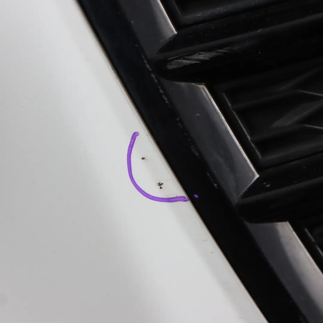 Front Bumper Corner Grill Left N/S Glacier White Pearl S9R to Audi Q3 8U with Part number 8U0807065N Audi Q3 8U Front Bumper Corner Grill Left N/S Glacier White Pearl S9R - SKU 8U0807065N-MGW - Part number 8U0807065N