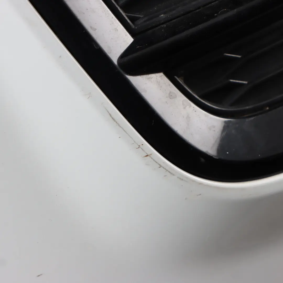 Front Bumper Corner Grill Left N/S Glacier White Pearl S9R to Audi Q3 8U with Part number 8U0807065N Audi Q3 8U Front Bumper Corner Grill Left N/S Glacier White Pearl S9R - SKU 8U0807065N-MGW - Part number 8U0807065N