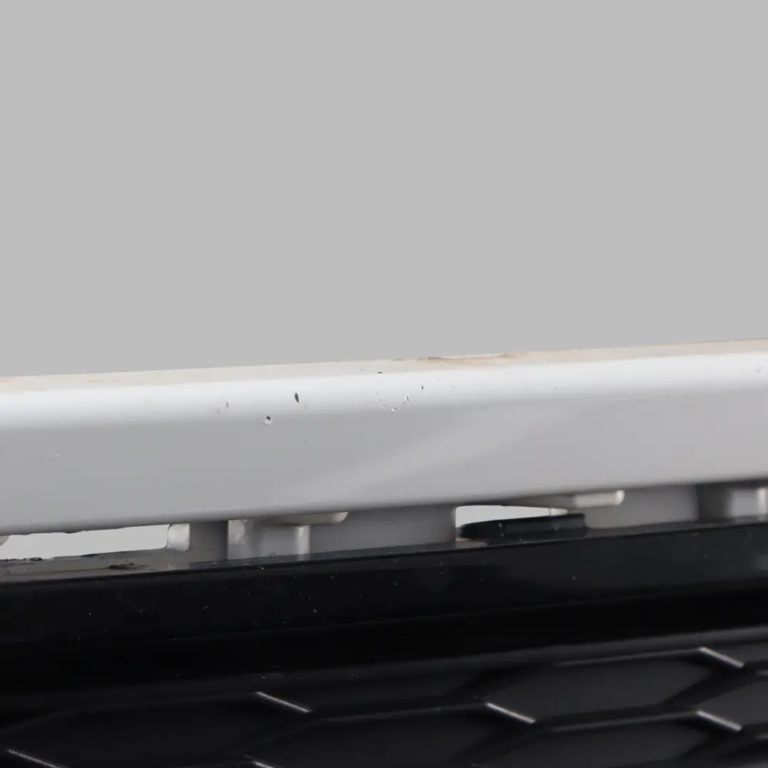 Audi Q3 8U Front Bumper Corner Grill Left N/S Glacier White Pearl S9R - SKU 8U0807065N-MGW - Part number 8U0807065N