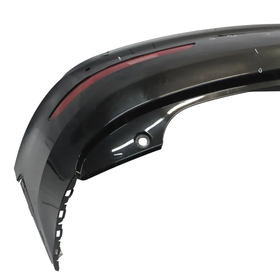 Bumper Trim Panel Covering Brilliant Black Metallic - Y9B to Audi Q3 8U Rear with Part number 8U0807067B Audi Q3 8U Rear Bumper Trim Panel Covering Brilliant Black Metallic - Y9B - SKU 8U0807067B-BBL - Part number 8U0807067B