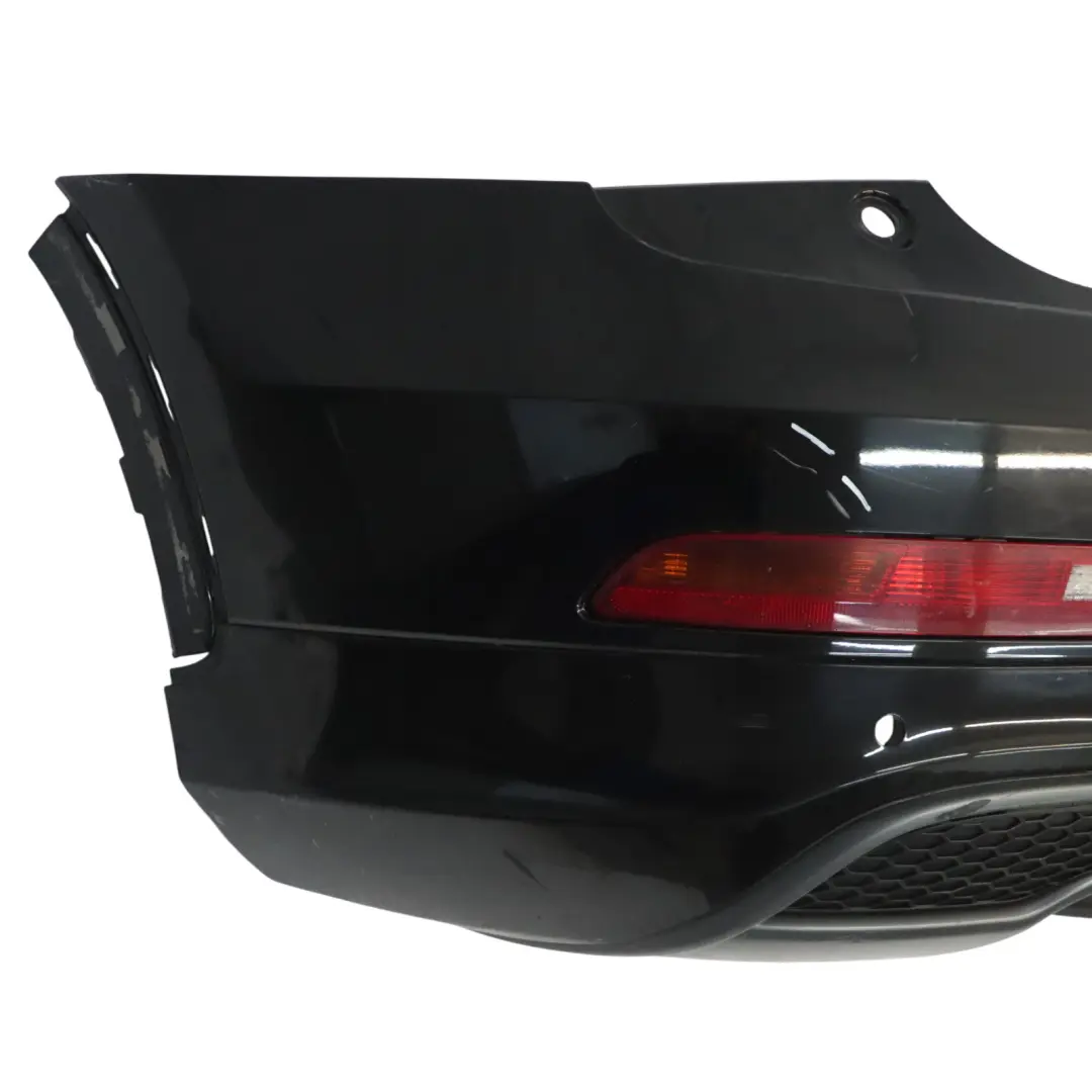 Bumper Trim Panel Covering Brilliant Black Metallic - Y9B to Audi Q3 8U Rear with Part number 8U0807067B Audi Q3 8U Rear Bumper Trim Panel Covering Brilliant Black Metallic - Y9B - SKU 8U0807067B-BBL - Part number 8U0807067B