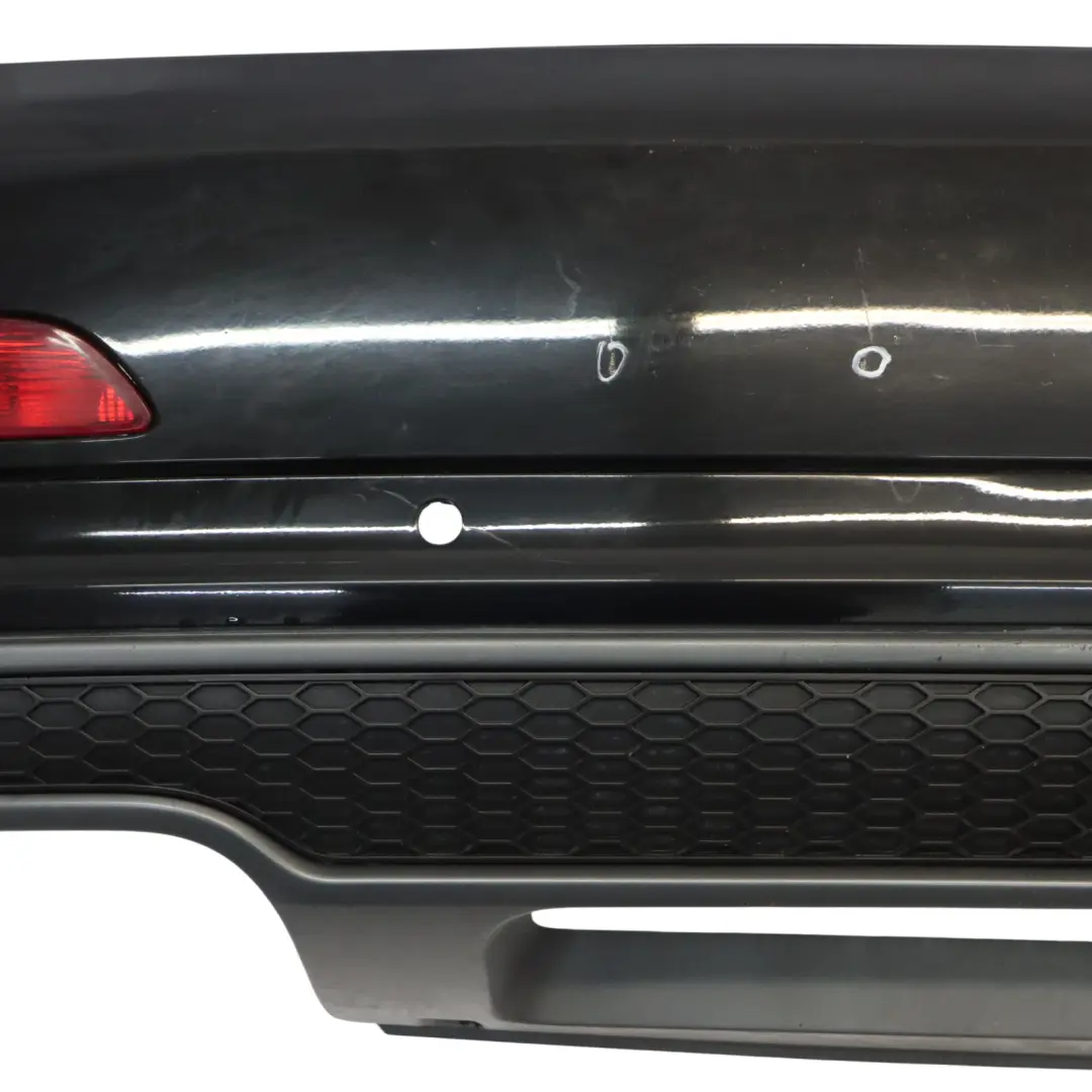 Bumper Trim Panel Covering Brilliant Black Metallic - Y9B to Audi Q3 8U Rear with Part number 8U0807067B Audi Q3 8U Rear Bumper Trim Panel Covering Brilliant Black Metallic - Y9B - SKU 8U0807067B-BBL - Part number 8U0807067B
