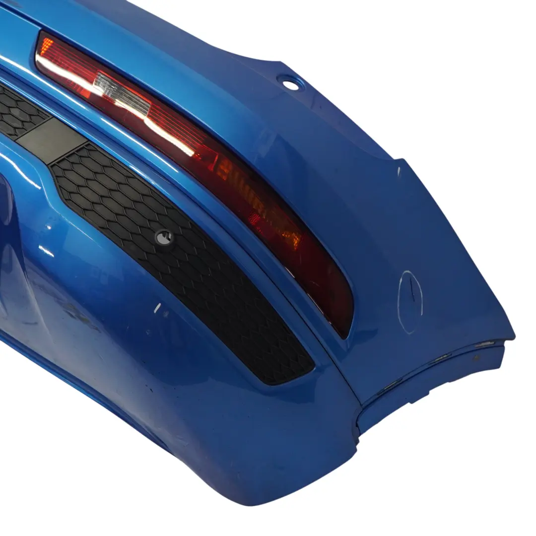 Bumper Trim Panel Covering Hainan Blue - X5K to Audi Q3 8U Rear with Part number 8U0807067F Audi Q3 8U Rear Bumper Trim Panel Covering Hainan Blue - X5K - SKU 8U0807067F-HAB - Part number 8U0807067F