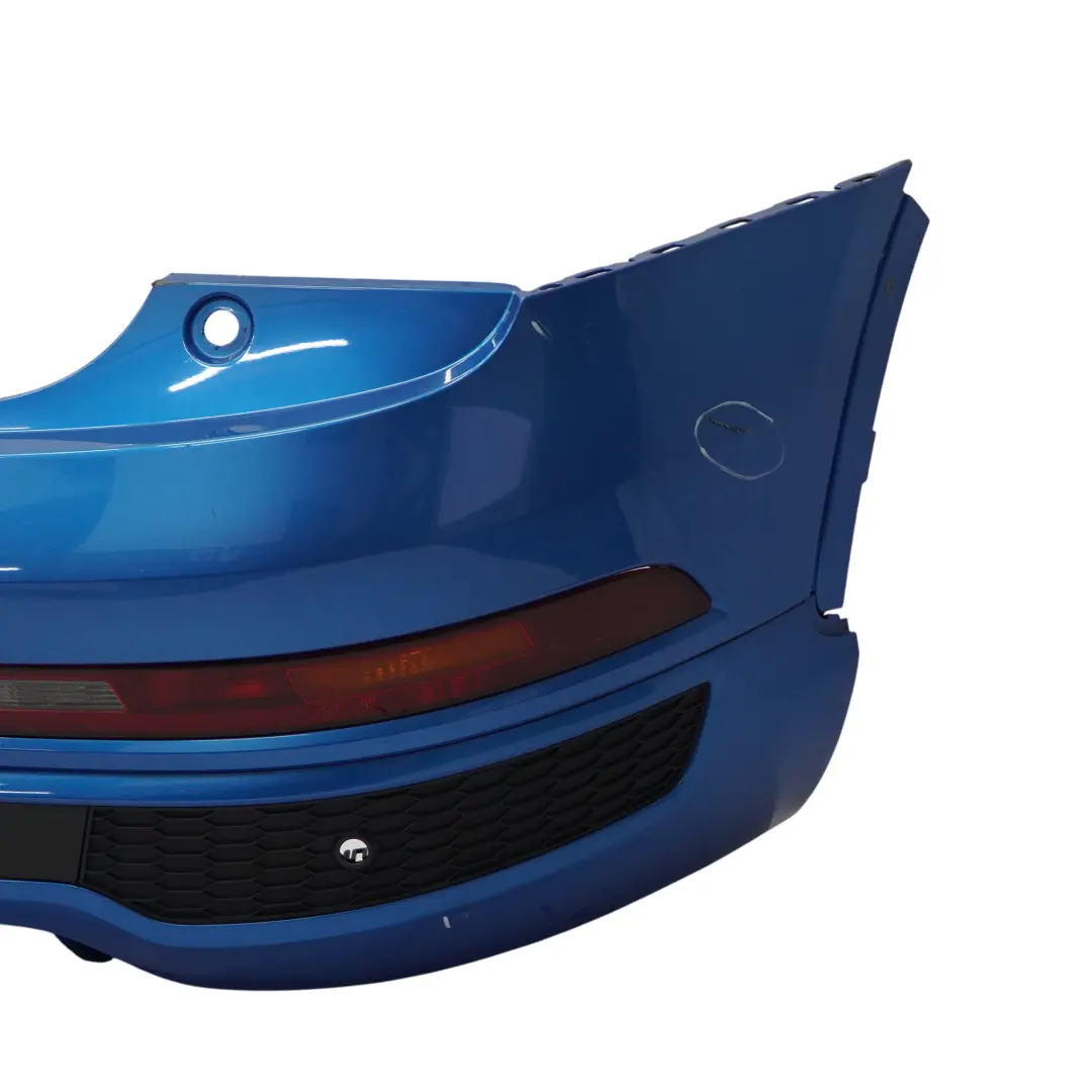 Audi Q3 8U Rear Bumper Trim Panel Covering Hainan Blue - X5K - SKU 8U0807067F-HAB - Part number 8U0807067F
