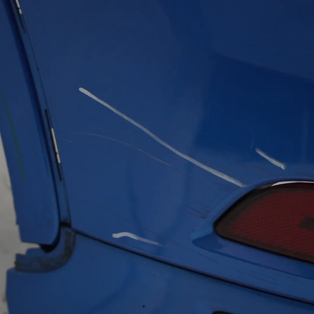 Bumper Trim Panel Covering Hainan Blue - X5K to Audi Q3 8U Rear with Part number 8U0807067F Audi Q3 8U Rear Bumper Trim Panel Covering Hainan Blue - X5K - SKU 8U0807067F-HAB - Part number 8U0807067F