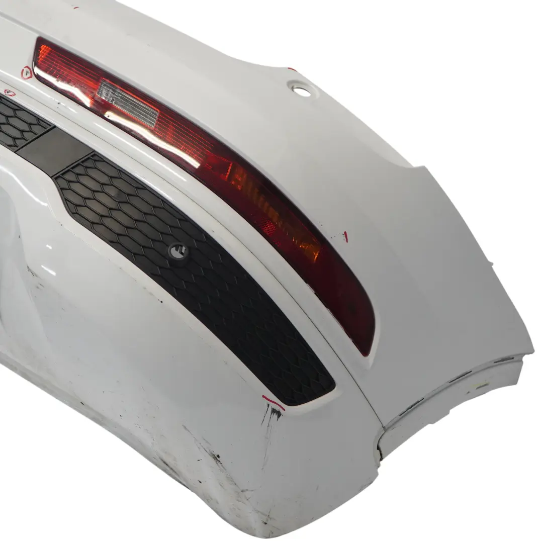 Audi Q3 8U Rear Bumper Covering Trim Panel Glacier White Pearl - S9R - SKU 8U0807067F-MGW - Part number 8U0807067F