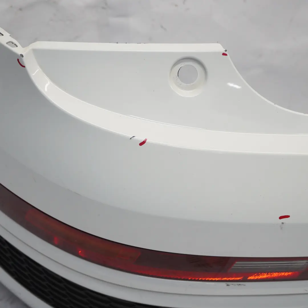 Audi Q3 8U Rear Bumper Covering Trim Panel Glacier White Pearl - S9R - SKU 8U0807067F-MGW - Part number 8U0807067F