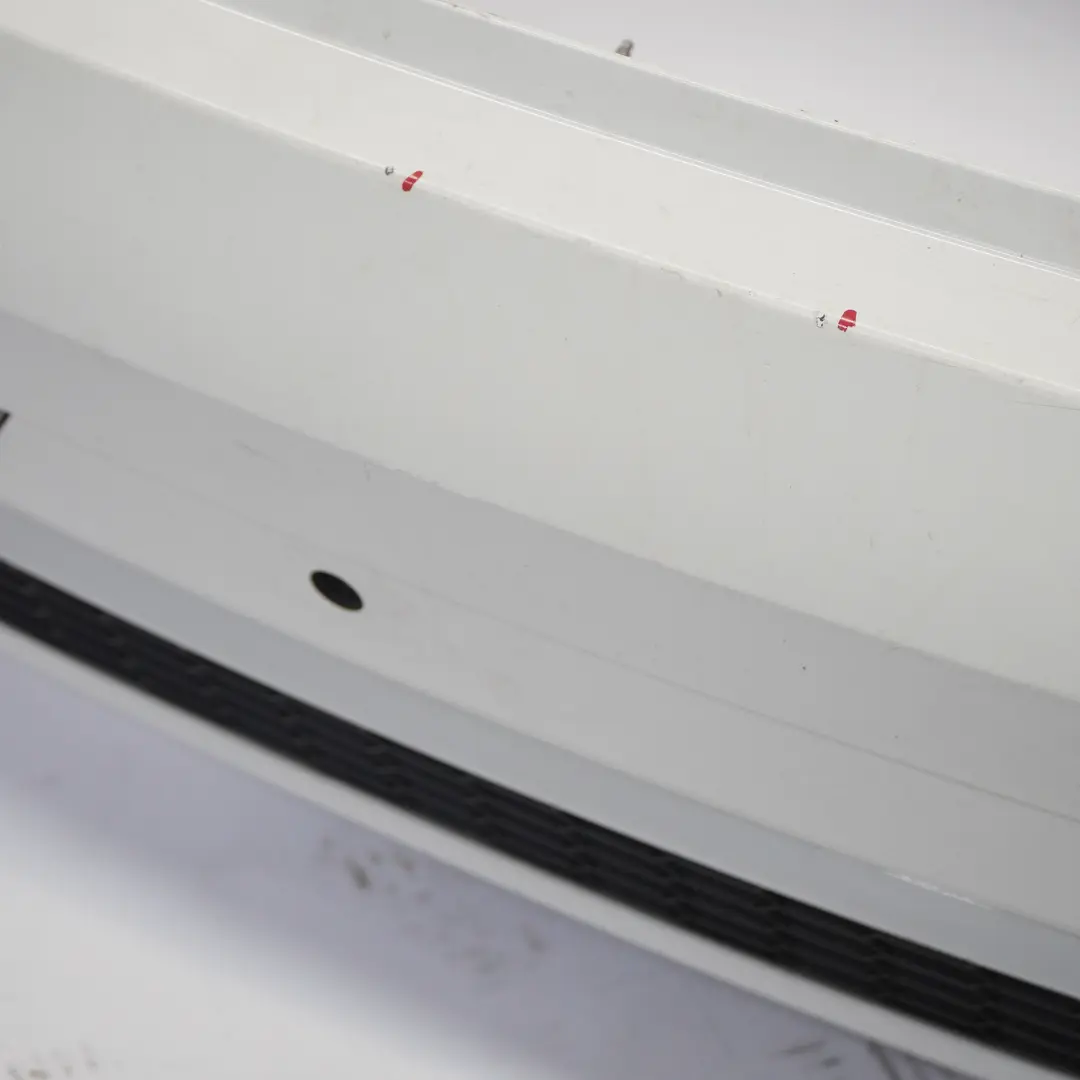 Audi Q3 8U Rear Bumper Covering Trim Panel Glacier White Pearl - S9R - SKU 8U0807067F-MGW - Part number 8U0807067F