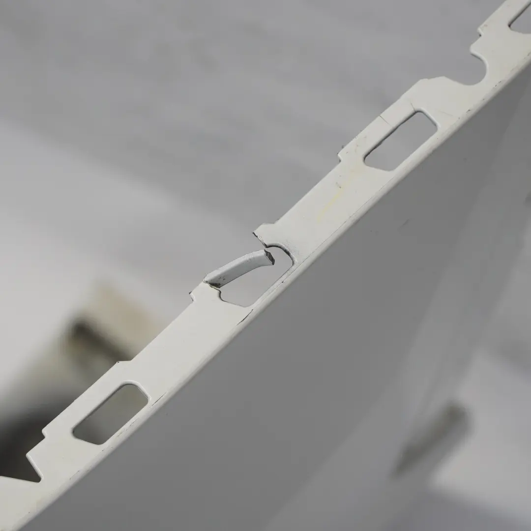 Bumper Covering Trim Panel Glacier White Pearl - S9R to Audi Q3 8U Rear with Part number 8U0807067F Audi Q3 8U Rear Bumper Covering Trim Panel Glacier White Pearl - S9R - SKU 8U0807067F-MGW - Part number 8U0807067F