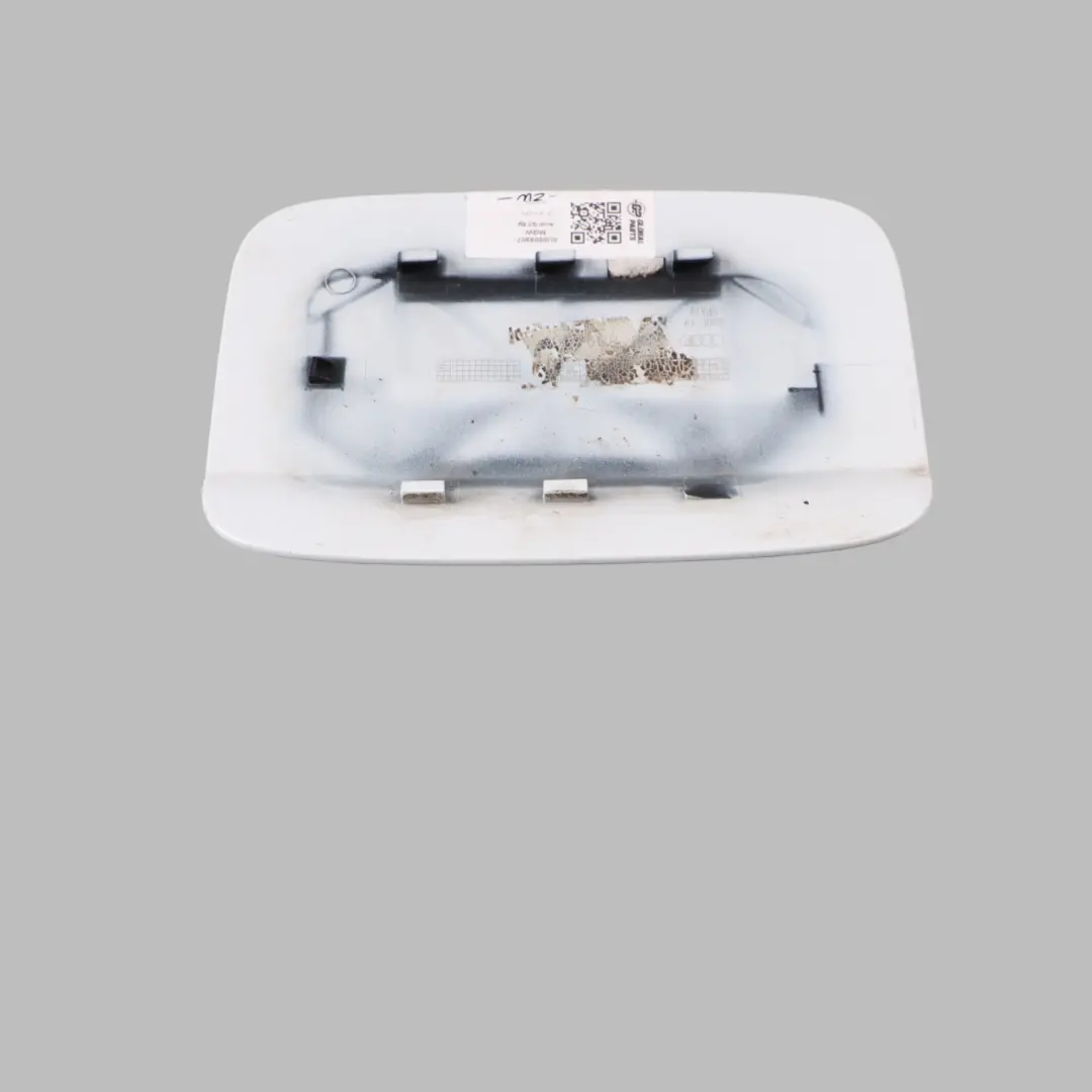 Audi Q3 8U Fuel Filler Flap Cover Cap Glacier White Pearl - S9R - SKU 8U0809907-MGW - Part number 8U0809907