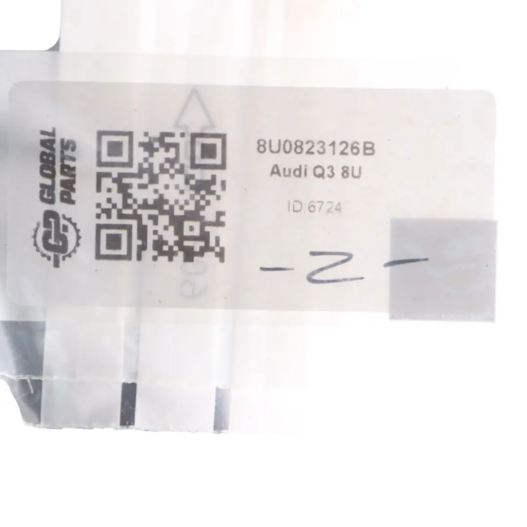 Under Hood Engine Bonnet Front Edge Protection Strip to Audi Q3 8U with Part number 8U0823126B Audi Q3 8U Under Hood Engine Bonnet Front Edge Protection Strip - SKU 8U0823126B - Part number 8U0823126B