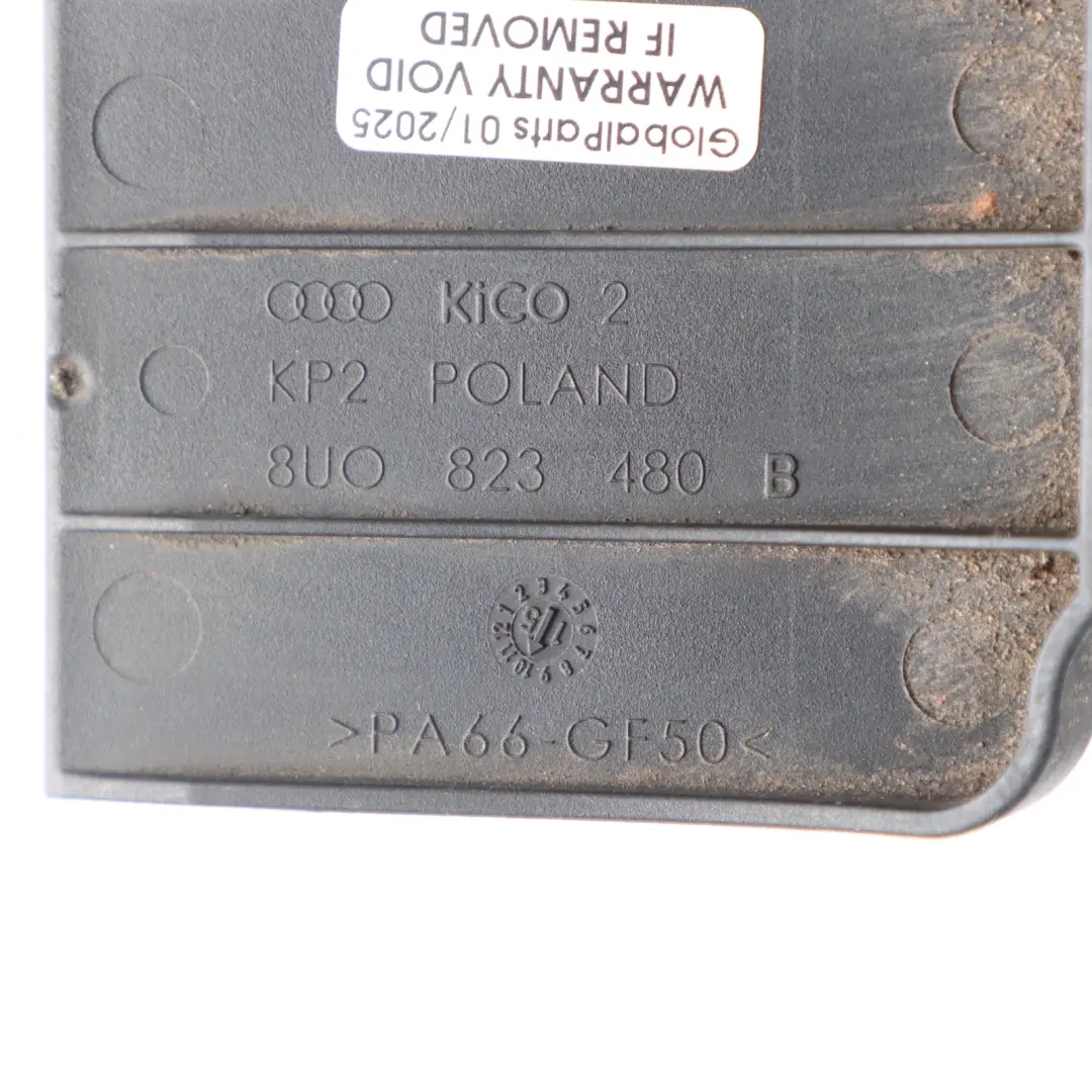 Serratura Cofano Leva Maniglia Anteriore per Audi Q3 8U con numero di parte 8U0823480B Audi Q3 8U Serratura Cofano Leva Maniglia Anteriore - SKU 8U0823480B - Numero di parte 8U0823480B