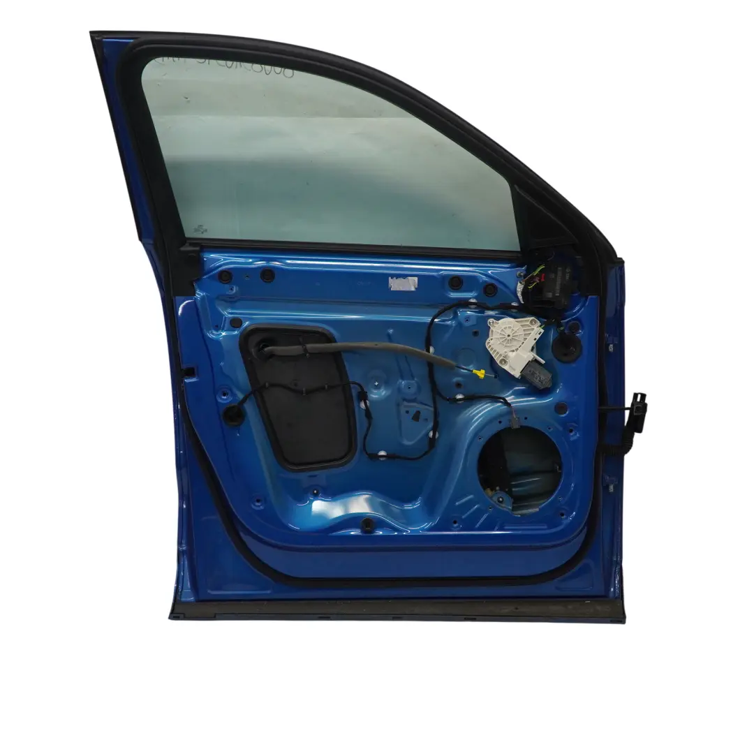 Porta Anteriore Sinistra Pannello Di Copertura Hainan Blue - X5K per Audi Q3 8U con numero di parte 8U0831051C Audi Q3 8U Porta Anteriore Sinistra Pannello Di Copertura Hainan Blue - X5K - SKU 8U0831051C-HAB - Numero di parte 8U0831051C