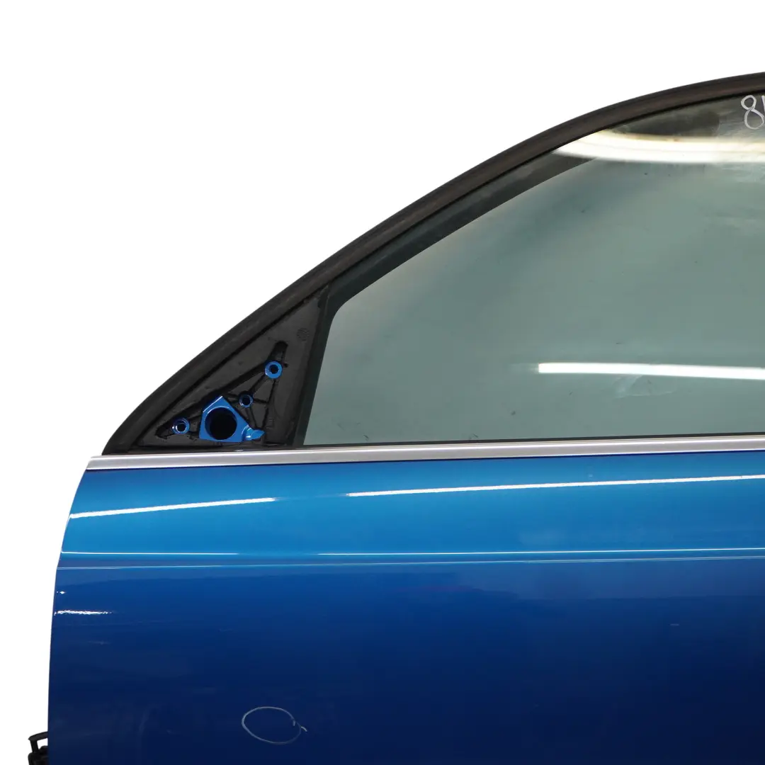 Audi Q3 8U Tür Vorne Links Verkleidungsteil Hainan Blau Metallic - X5K - SKU 8U0831051C-HAB - Teilenummer 8U0831051C