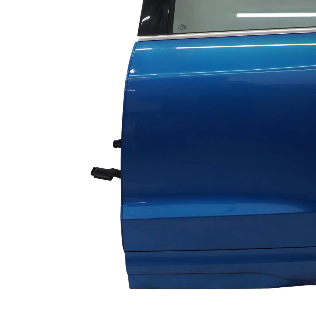 Porta Posteriore Sinistra Pannello Di Copertura Hainan Blue - X5K per Audi Q3 8U con numero di parte 8U0833051B Audi Q3 8U Porta Posteriore Sinistra Pannello Di Copertura Hainan Blue - X5K - SKU 8U0833051B-HAB - Numero di parte 8U0833051B