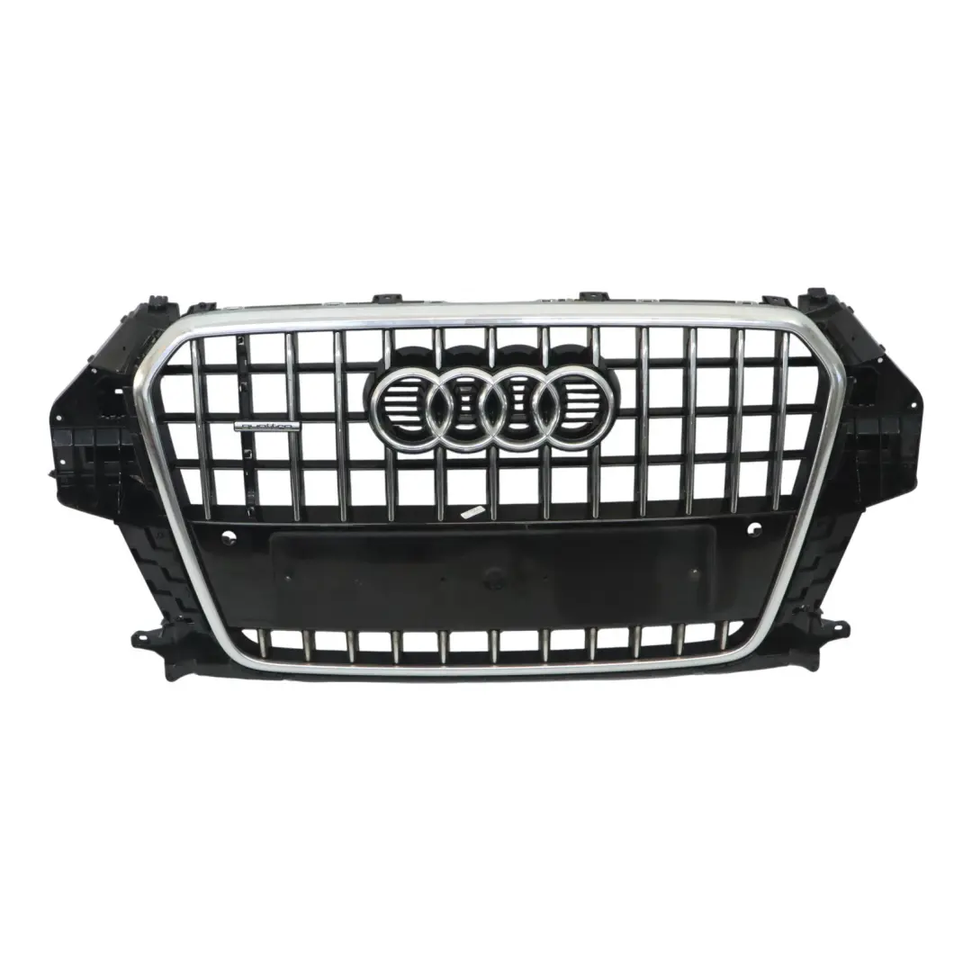 Audi A6 C6 Kühlergrill vorne Mitte oberer Stoßfänger 8U0853653A - SKU 8U0853651F - Teilenummer 8U0853651F