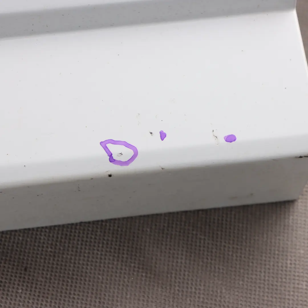 Front Door S-Line Moulding Strip Left N/S Glacier White Pearl S9R to Audi Q3 8U with Part number 8U0853959R Audi Q3 8U Front Door S-Line Moulding Strip Left N/S Glacier White Pearl S9R - SKU 8U0853959R-MGW - Part number 8U0853959R