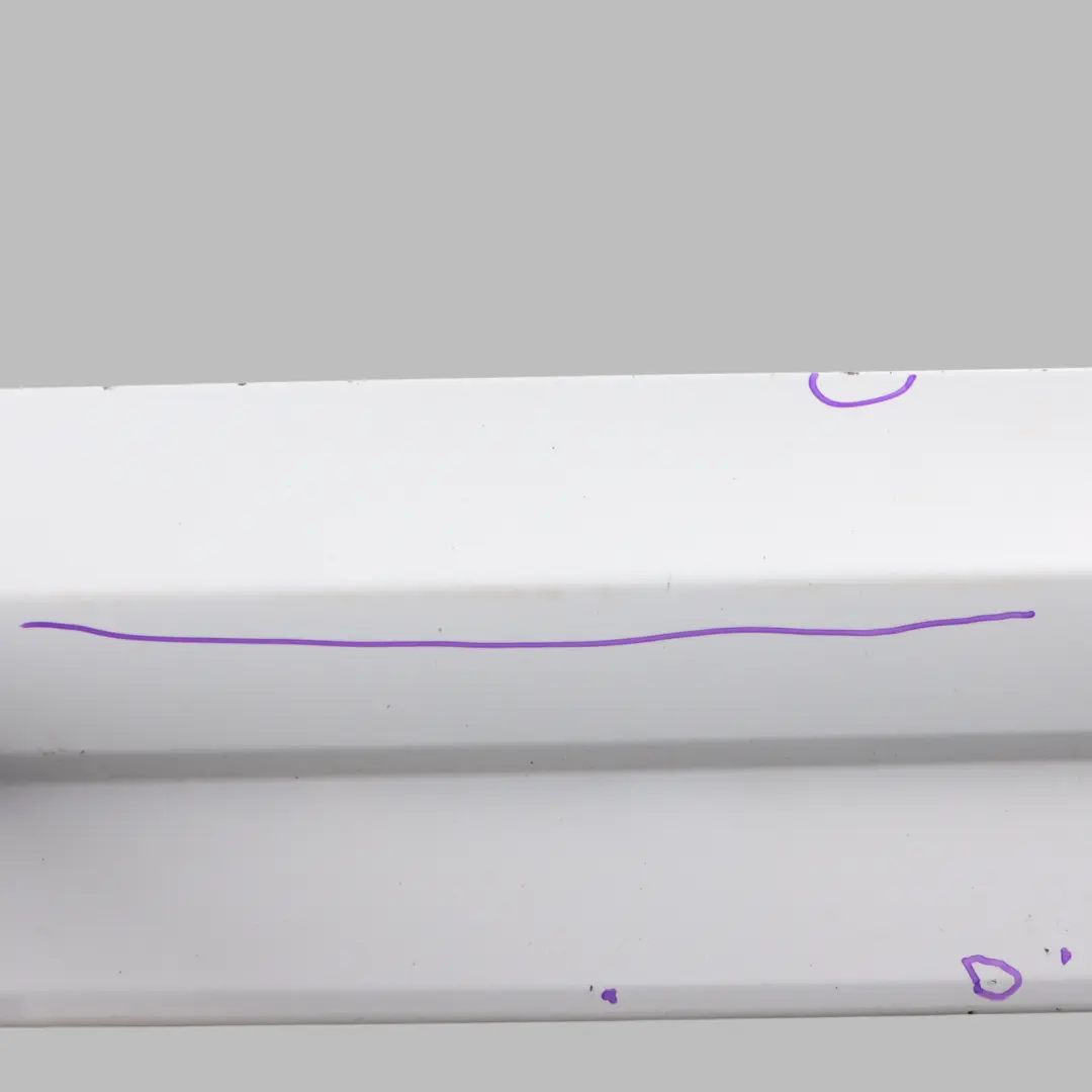 Front Door S-Line Moulding Strip Left N/S Glacier White Pearl S9R to Audi Q3 8U with Part number 8U0853959R Audi Q3 8U Front Door S-Line Moulding Strip Left N/S Glacier White Pearl S9R - SKU 8U0853959R-MGW - Part number 8U0853959R