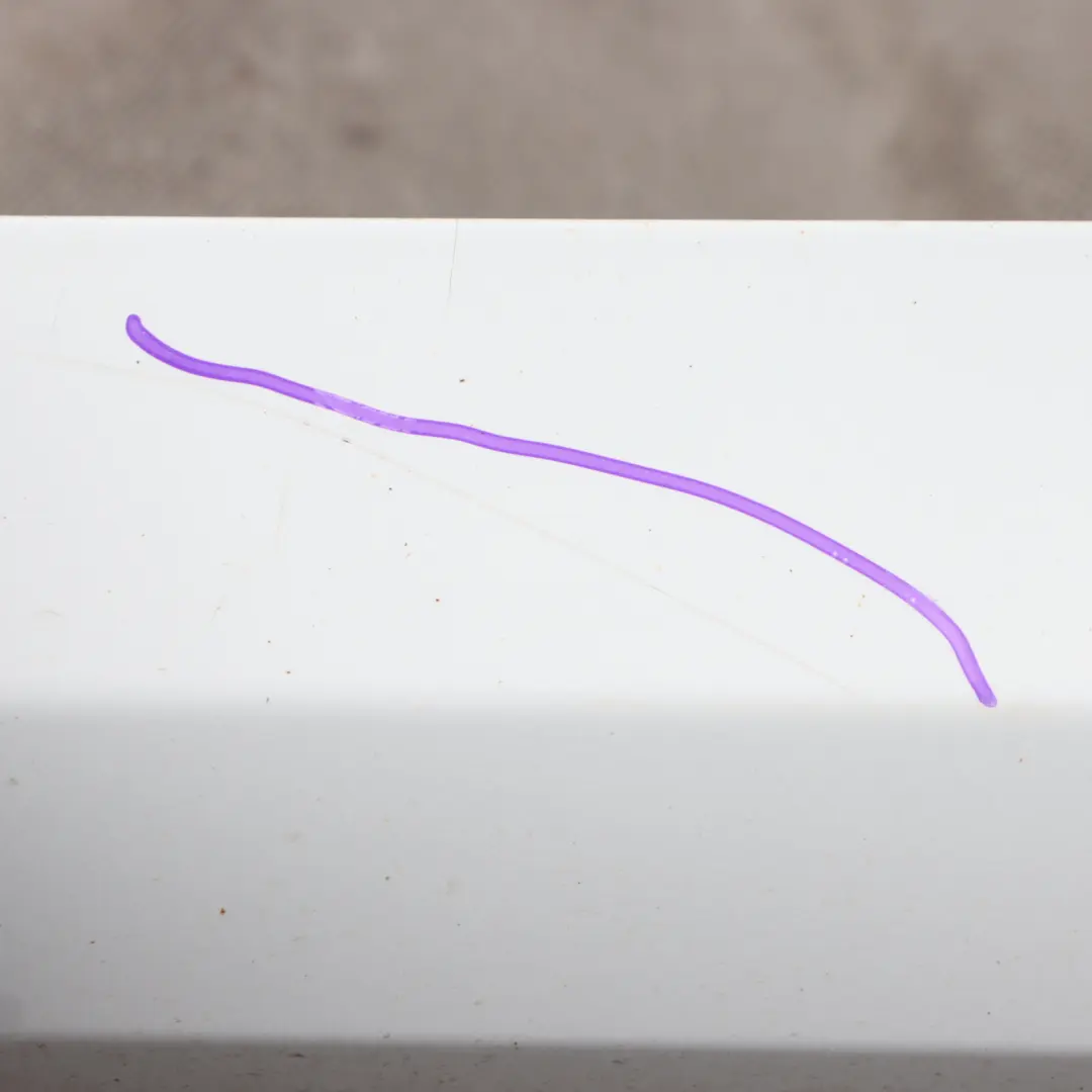 Front Door S-Line Moulding Strip Left N/S Glacier White Pearl S9R to Audi Q3 8U with Part number 8U0853959R Audi Q3 8U Front Door S-Line Moulding Strip Left N/S Glacier White Pearl S9R - SKU 8U0853959R-MGW - Part number 8U0853959R