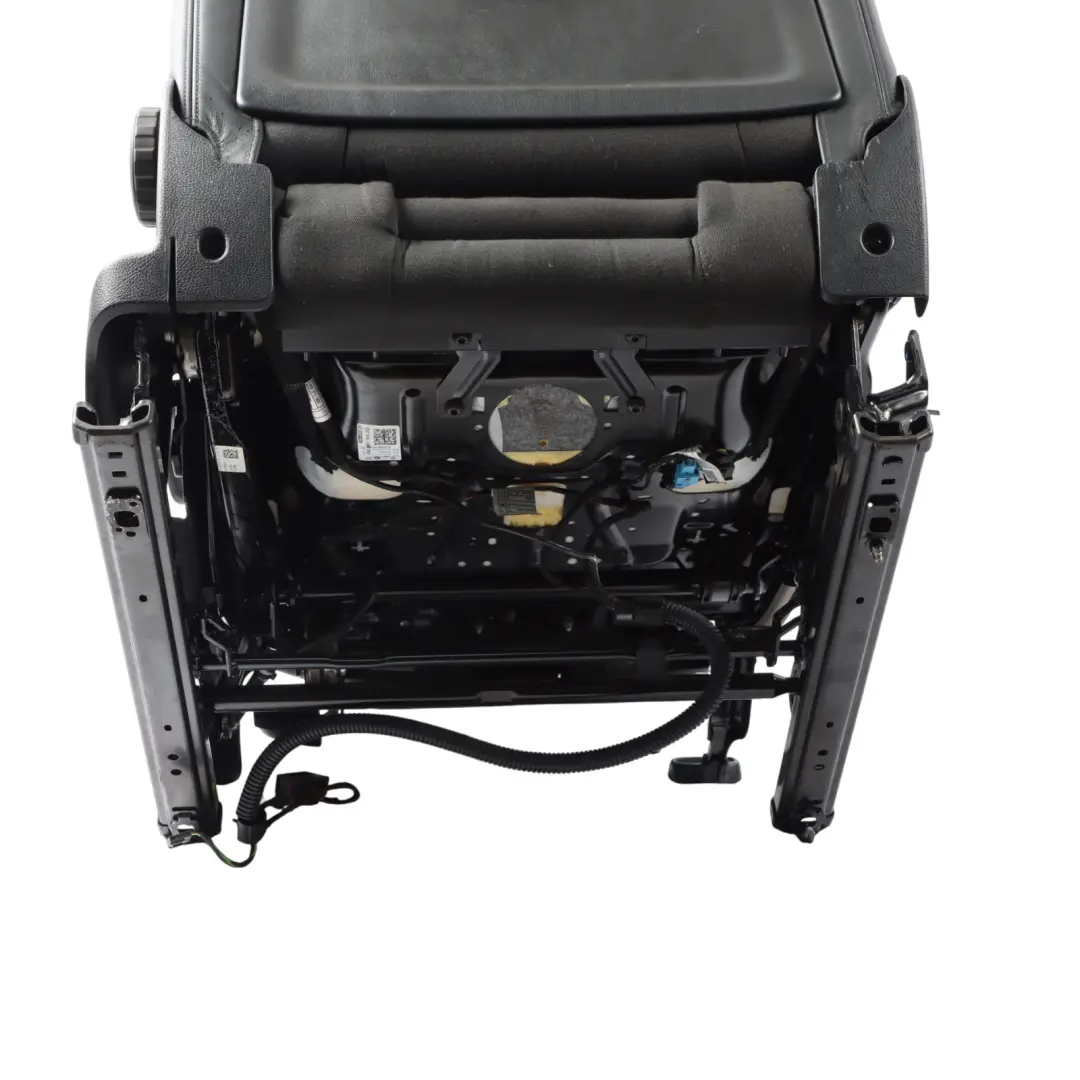 Audi Q3 8U Sport Seat Front Left N/S S-Line Interior Half Leather Black Silver - SKU 8U0881805AM-1 - Part number 8U0881805AM