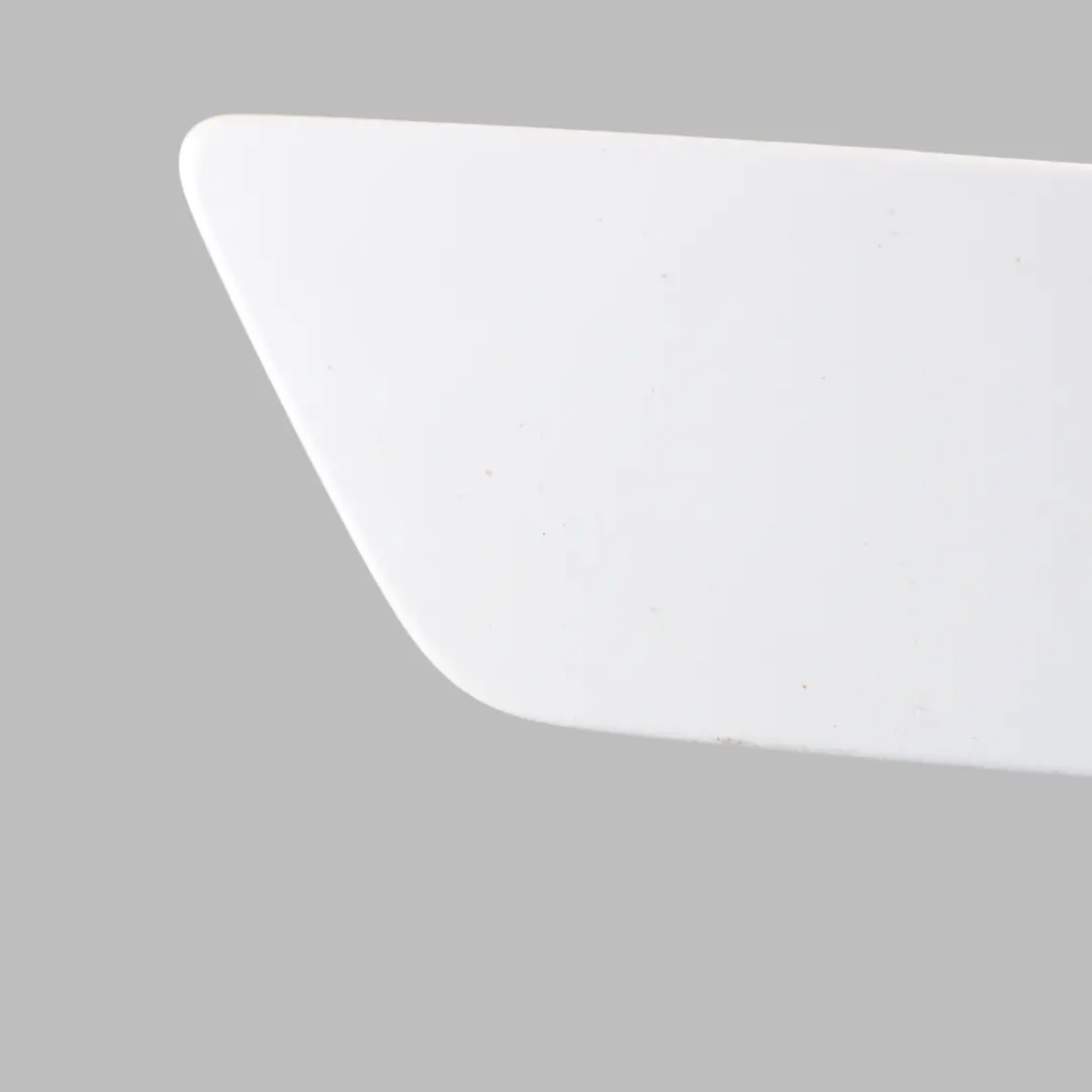 Audi Q3 8U Headlight Washer Nozzle Cover Cap Right O/S Glacier White Pearl - S9R - SKU 8U0955276F-MGW - Part number 8U0955276F