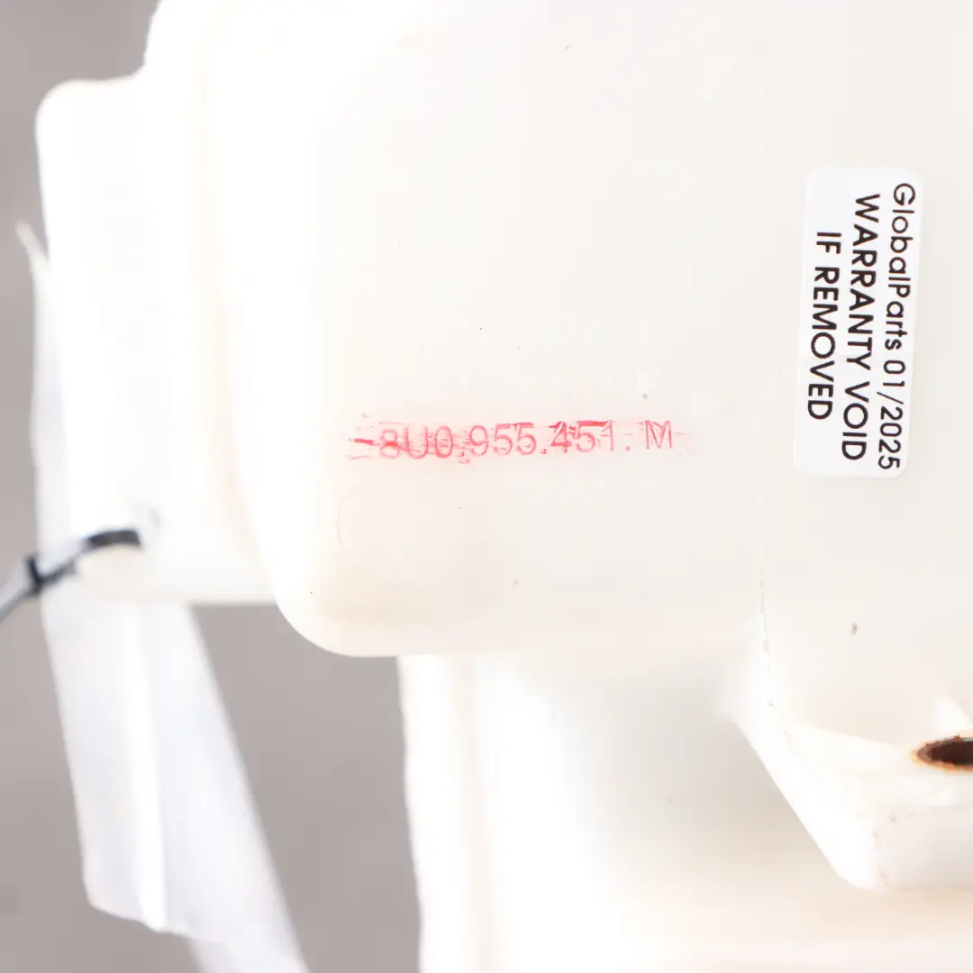 Windscreen Washer Bottle Tank Reservoir to Audi Q3 8U with Part number 8U0955451M Audi Q3 8U Windscreen Washer Bottle Tank Reservoir - SKU 8U0955451M - Part number 8U0955451M