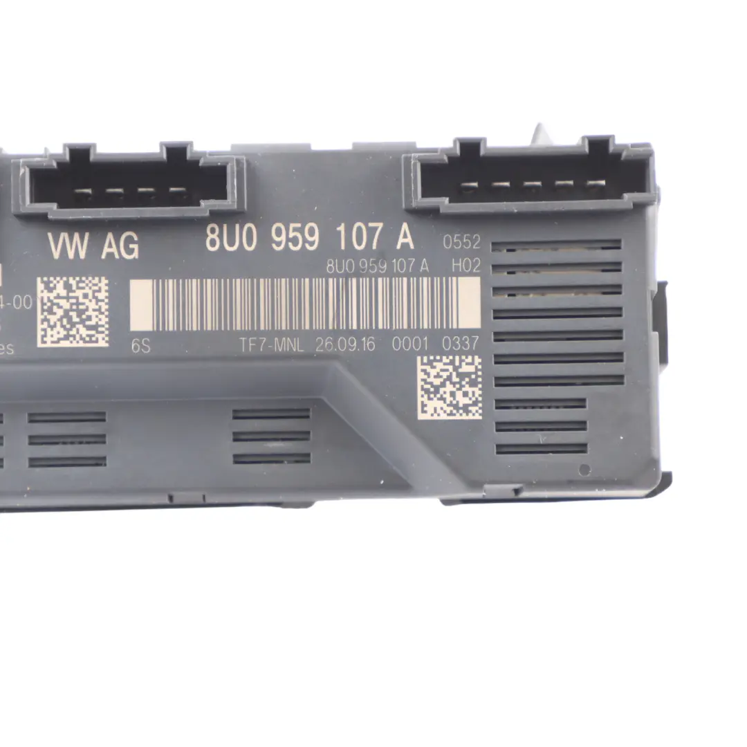 Lift Boot Lid Control Unit Module Trunk to Audi Q3 8U Tailgate with Part number 8U0959107A Audi Q3 8U Tailgate Lift Boot Lid Control Unit Module Trunk - SKU 8U0959107A-1 - Part number 8U0959107A