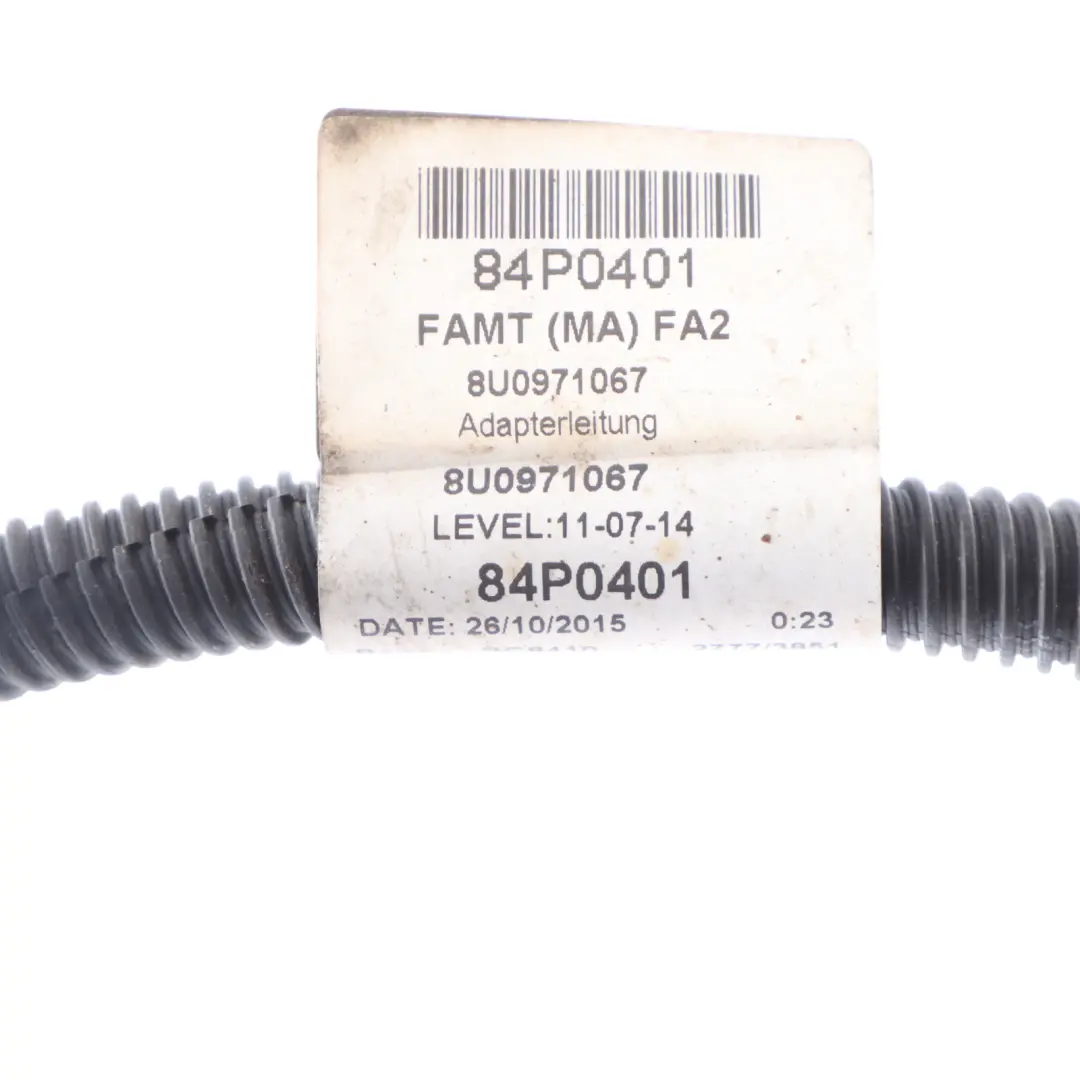 Radiator Fan Adapter Cable Harness Loom Wiring to Audi Q3 8U with Part number 8U0971067 Audi Q3 8U Radiator Fan Adapter Cable Harness Loom Wiring - SKU 8U0971067 - Part number 8U0971067