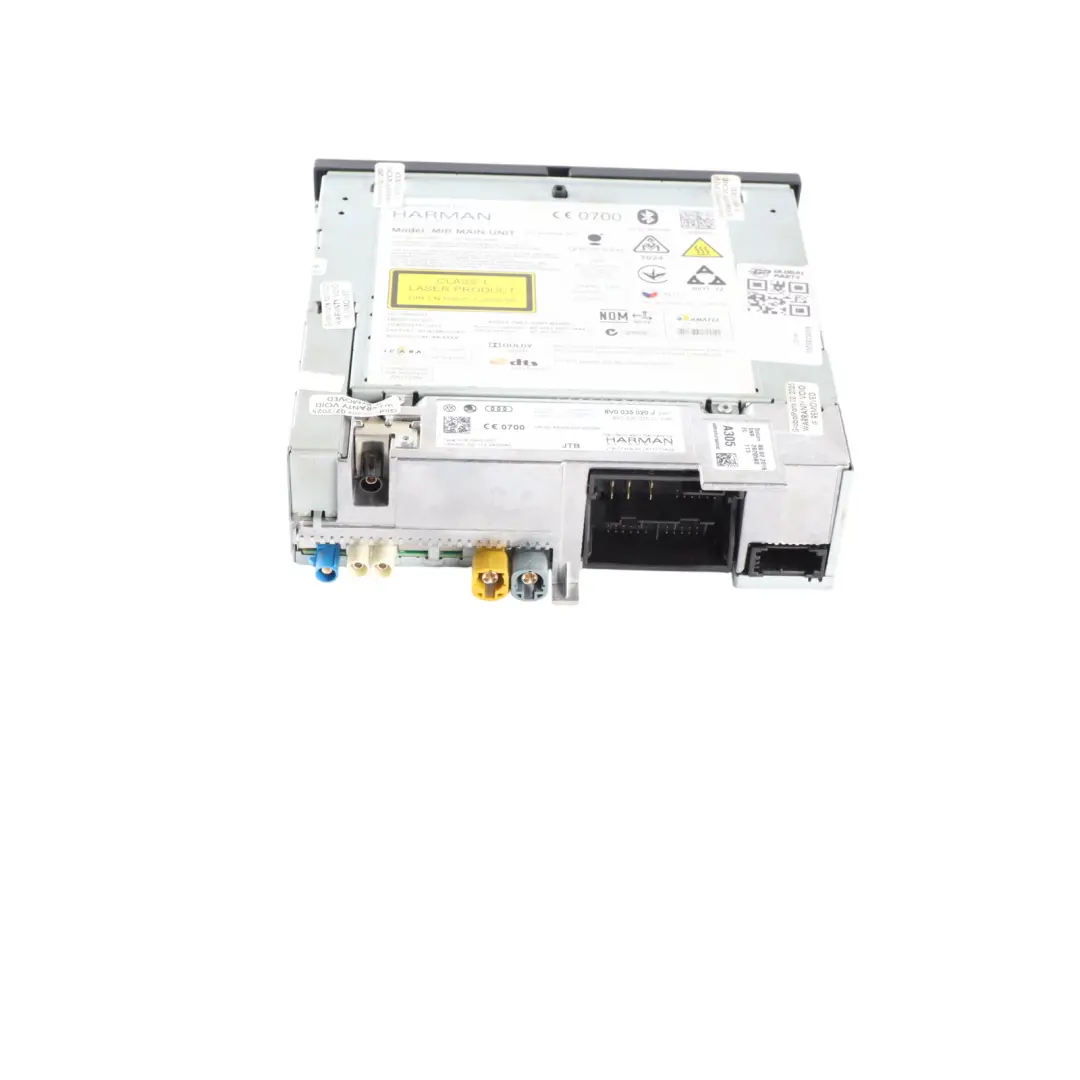 Dashboard Sat Nav Drive Unit Multimedia Infortaiment to Audi A3 8V with Part number 8V0035020J Audi A3 8V Dashboard Sat Nav Drive Unit Multimedia Infortaiment - SKU 8V0035020J - Part number 8V0035020J