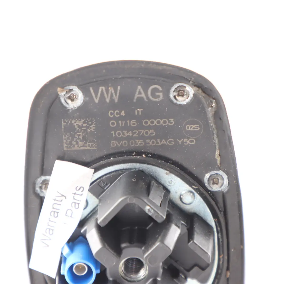 Audi RS3 8V Antenne Amplificateur Aileron Toit Shark Sepang Blue Pearl - Y5Q - SKU 8V0035503AG-SEB - Numéro de pièce 8V0035503AG-SEB