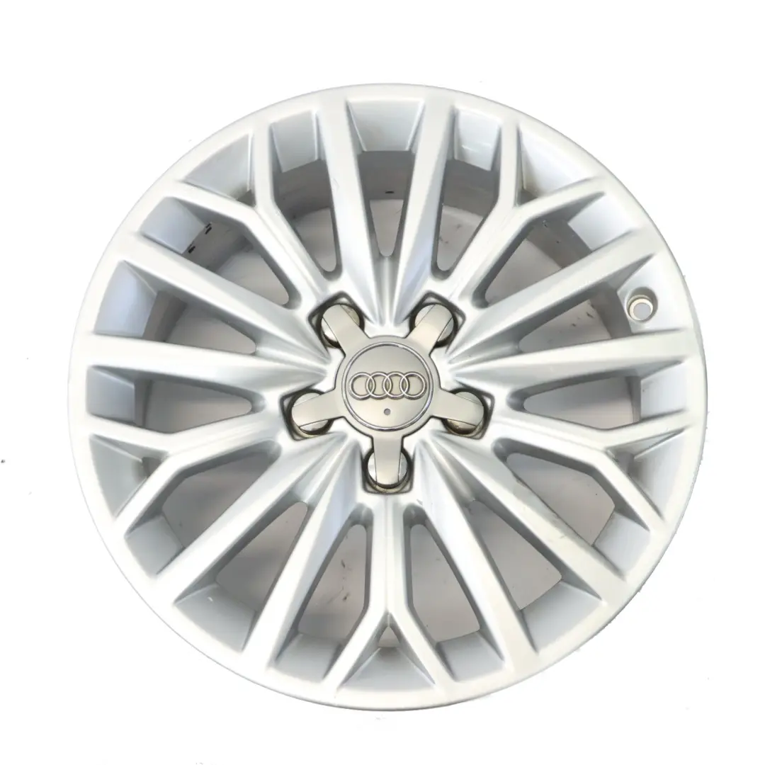 Silberne Leichtmetallfelge Alufelge 16" 7J ET48 für Audi A3 8V mit Teilenummer 8V0601025BJ Audi A3 8V Silberne Leichtmetallfelge Alufelge 16" 7J ET48 - SKU 8V0601025BJ-2 - Teilenummer 8V0601025BJ