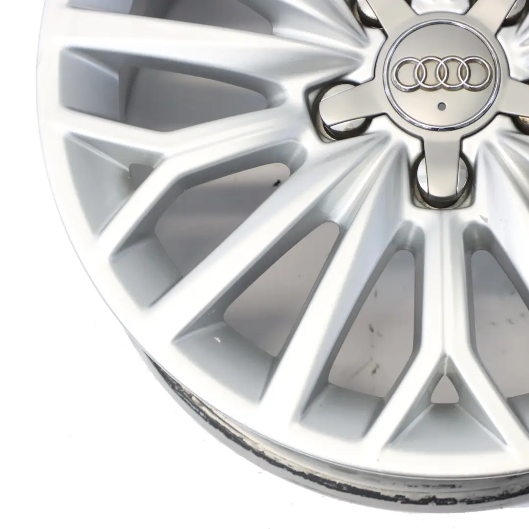Srebrna Felga Aluminiowa 16" 7J ET48 do Audi A3 8V o numerze 8V0601025BJ Audi A3 8V Srebrna Felga Aluminiowa 16" 7J ET48 - SKU 8V0601025BJ-2 - Numer Części 8V0601025BJ