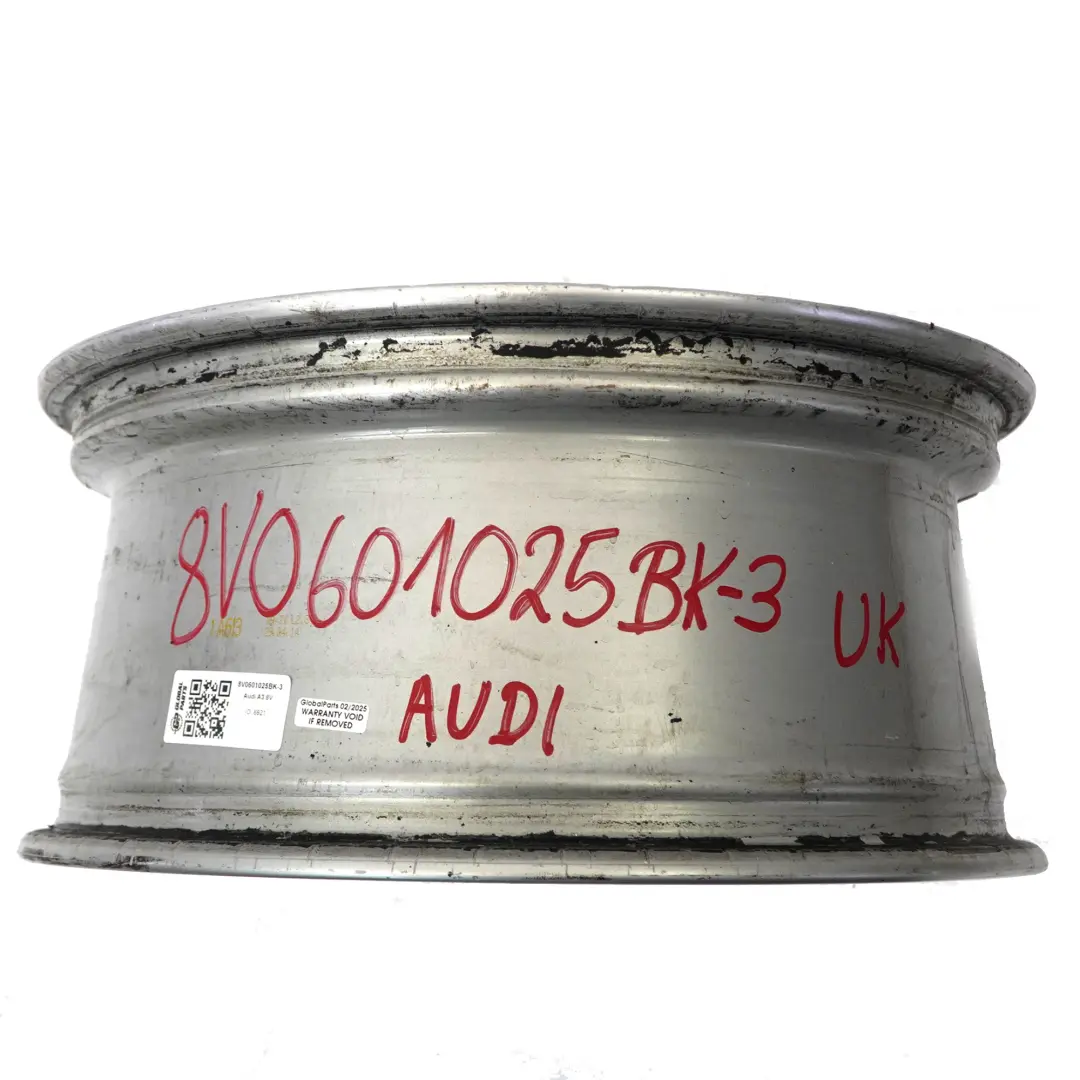 Audi A3 8V Silver Wheel Alloy Rim 17" ET:51 7,5J Star Spoke - SKU 8V0601025BK-3 - Part number 8V0601025BK